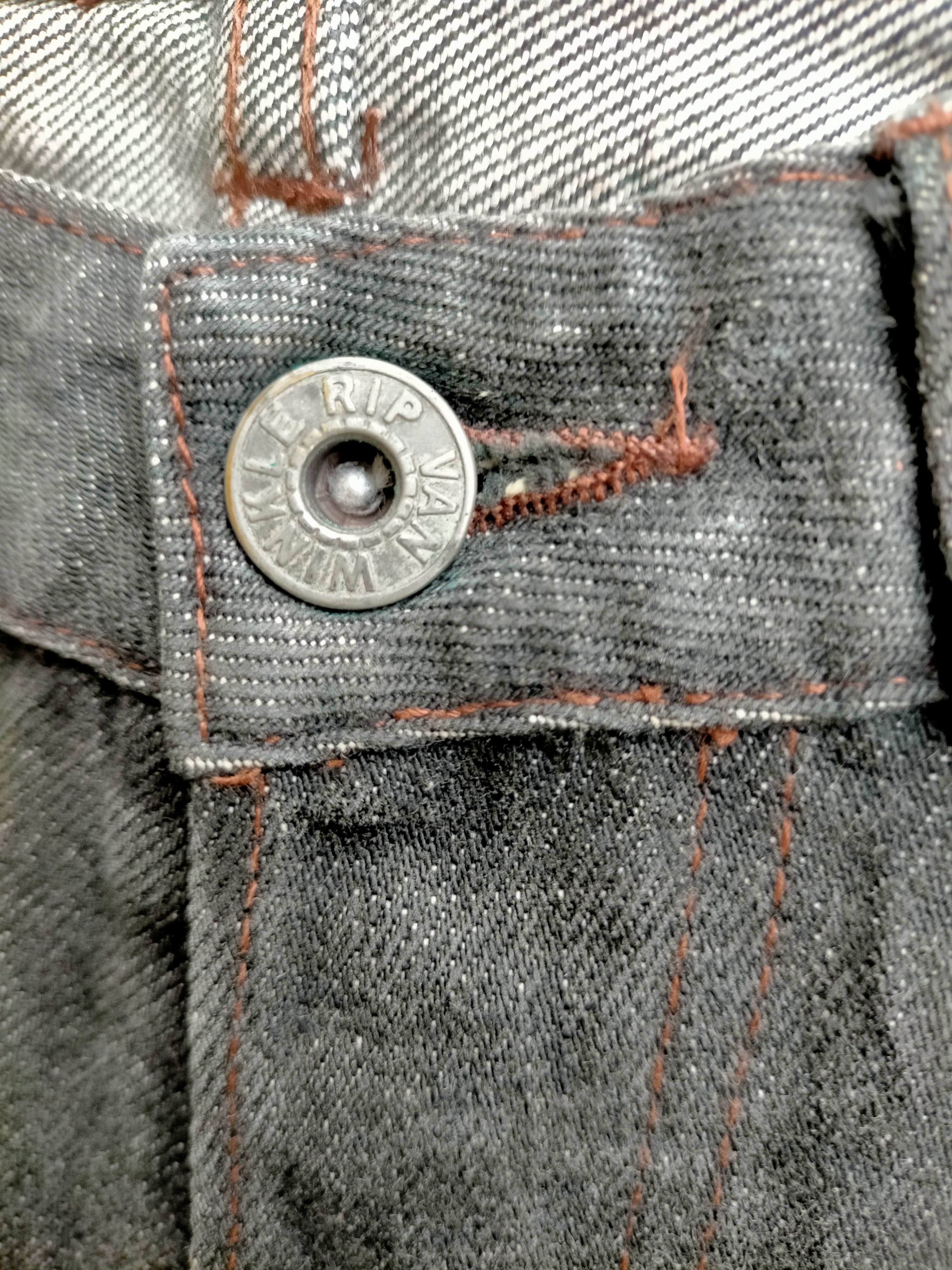 If Six Was Nine Flare Jeans Rip Van Winkle Denim Boot cut Japan Size US 29 - 18 Thumbnail