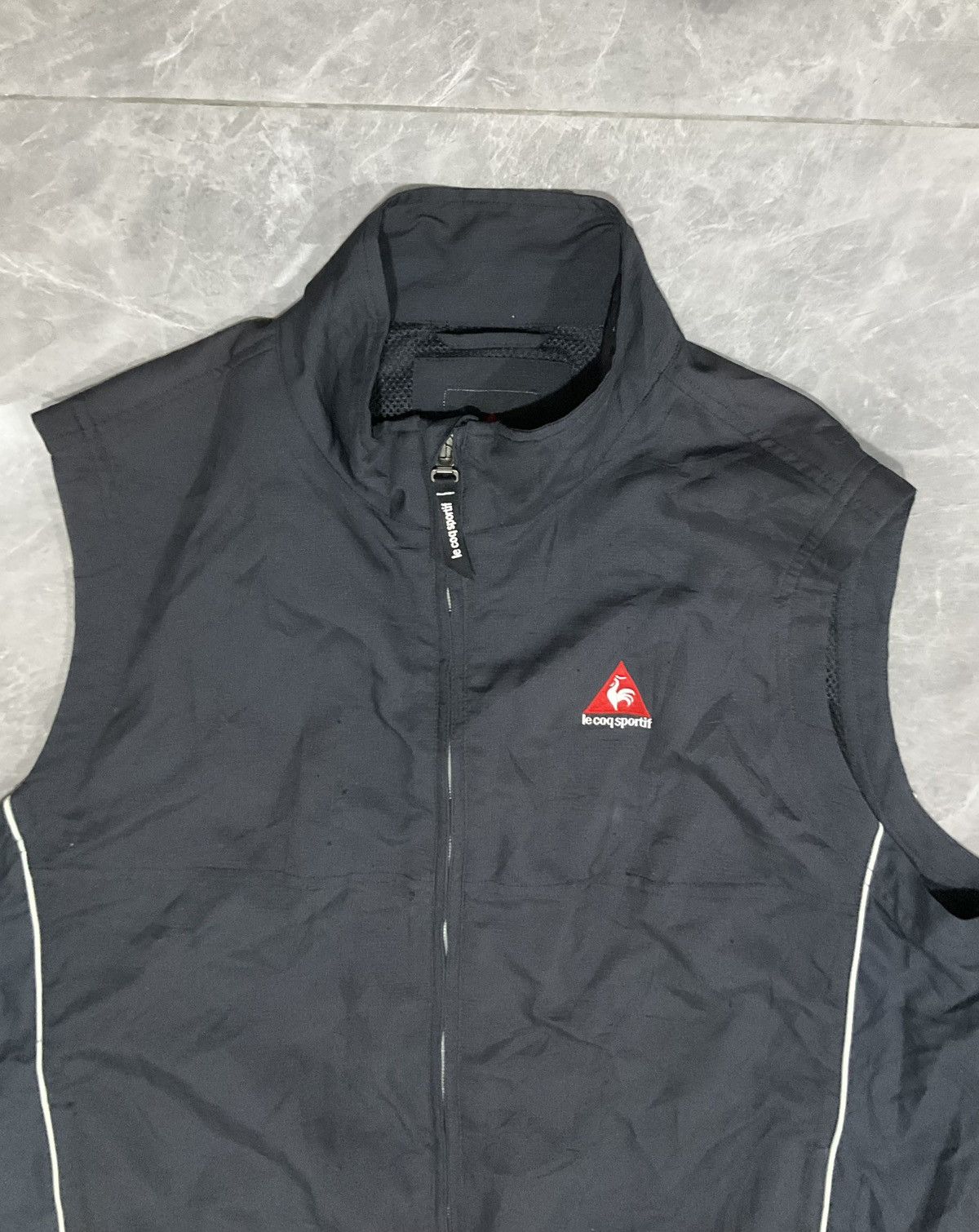 Le Coq Sportif × Vintage Le Coq Sportif vintage vest Size US XL / EU 56 / 4 - 4 Thumbnail