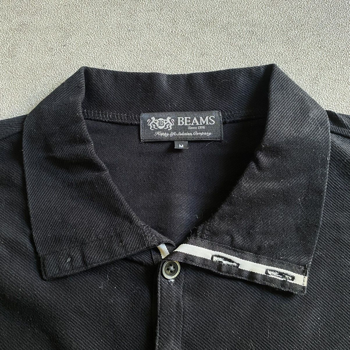 Beams Japan Beams Black Japanese Herringbone Shirt Size US S / EU 44-46 / 1 - 3 Thumbnail