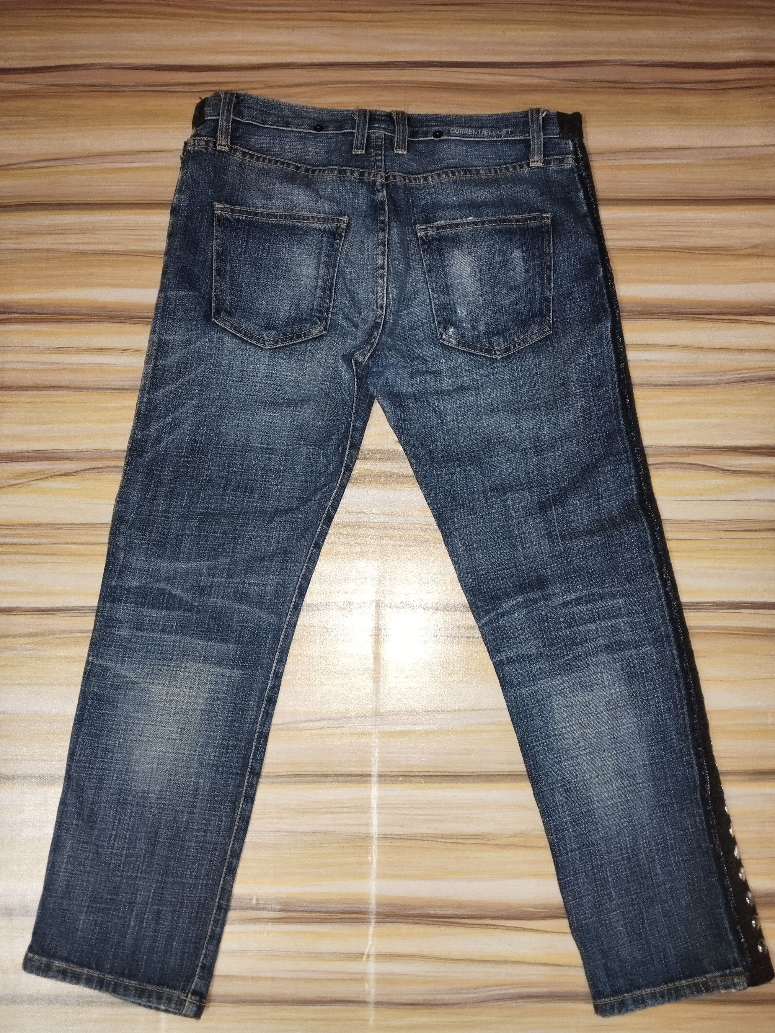 Marni MARNI CURRENT/ ELLIOT Studded Sidetape Denim Size 32" / US 10 / IT 46 - 6 Thumbnail