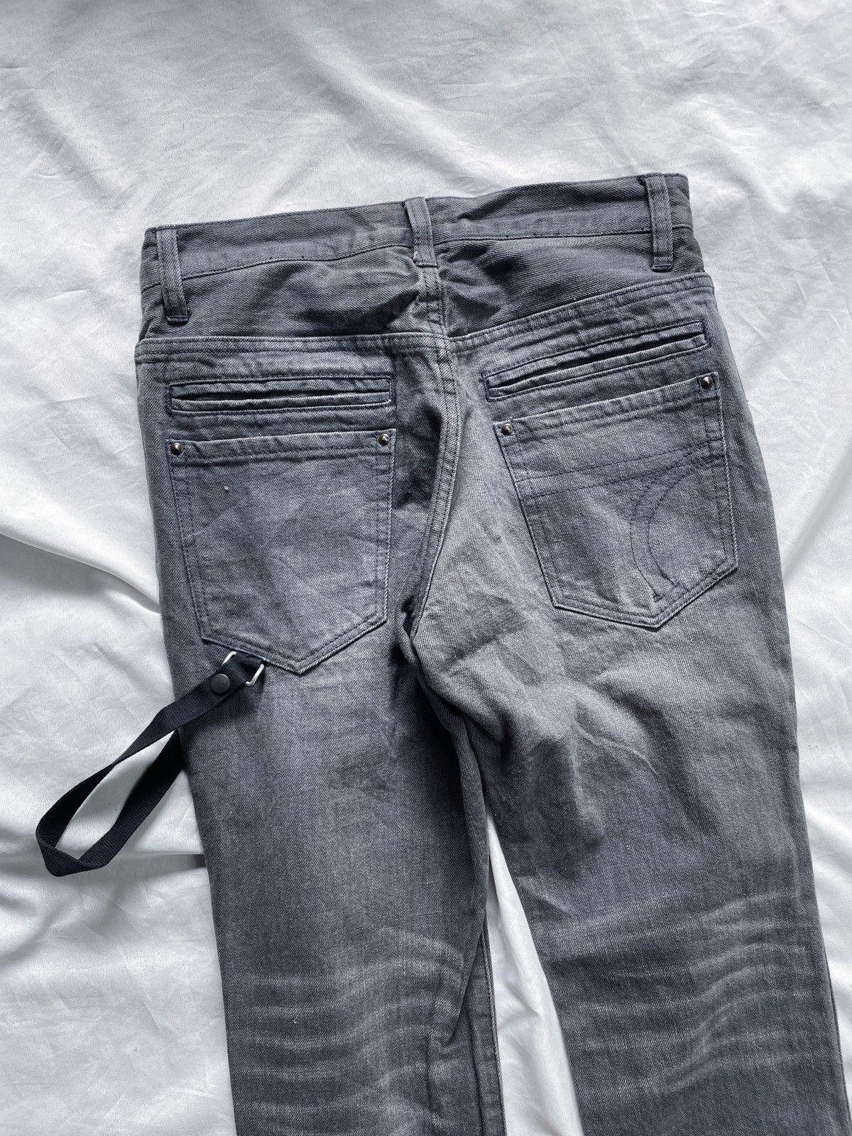 Tete Homme TETE HOMME DOUBLE POCKET PUNK DENIM PANTS Size US 30 / EU 46 - 12 Thumbnail