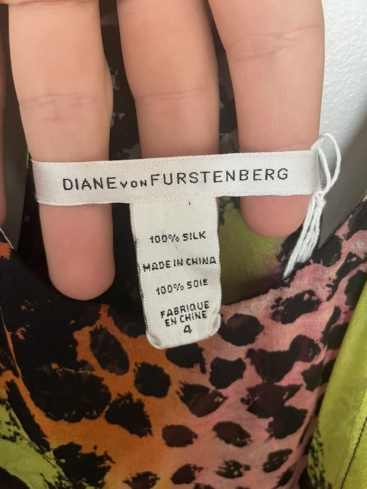 Diane von Furstenberg Silk Shirt Accessory Size S / US 4 / IT 40 - 3 Thumbnail