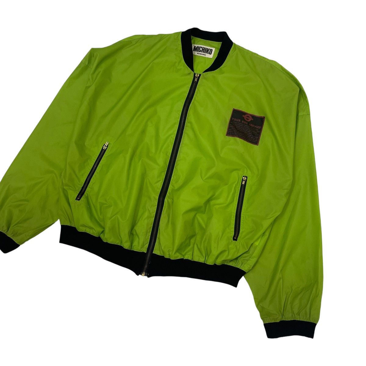 Japanese Brand × Michiko Koshino London ⚡️Vintage 90s Michiko Koshino London Bomber Jacket Size US M / EU 48-50 / 2 - 3 Thumbnail