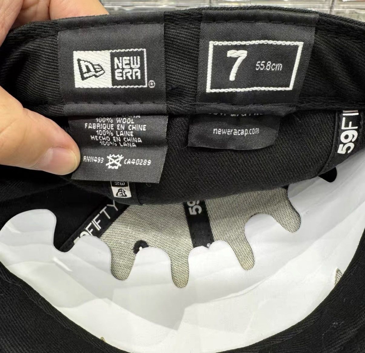 New Era New Era embroidered collaboration flat brim baseball cap J32 Size ONE SIZE - 5 Thumbnail