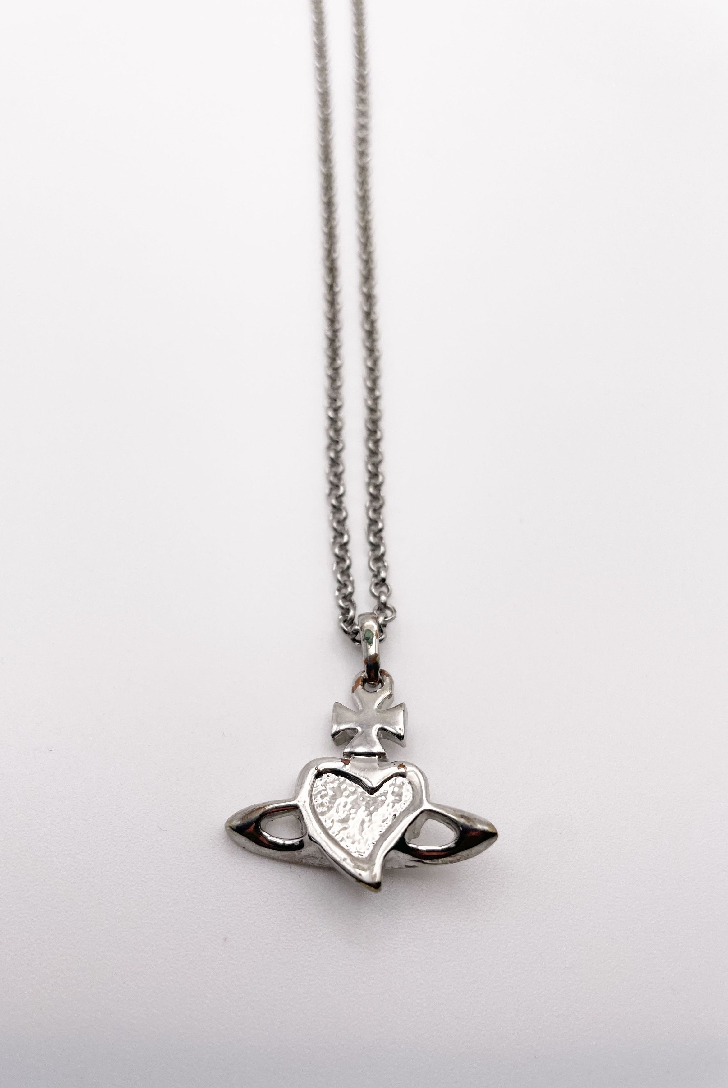 Vivienne Westwood Heart Necklace Size ONE SIZE - 5 Thumbnail