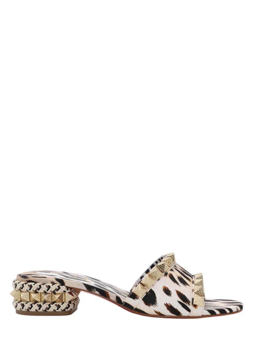 Christian Louboutin o1s1wg110226 Sandals in Beige Size US 8 / IT 38 - 2 Thumbnail