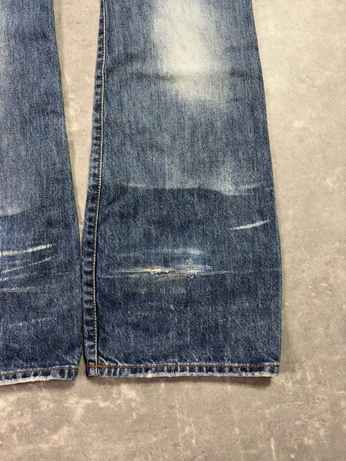 Miss Sixty Miss Sixty Flared Washed Flip Tommy Vintage Jeans 29 Bootcut Size 29" - 17 Thumbnail