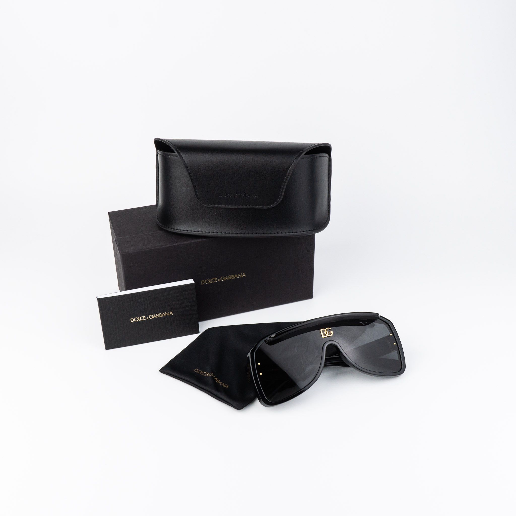 Dolce & Gabbana D&G Women Sunglasses Black Grey DG6205 501/87 NEW AUTHENTIC Size ONE SIZE - 9 Thumbnail