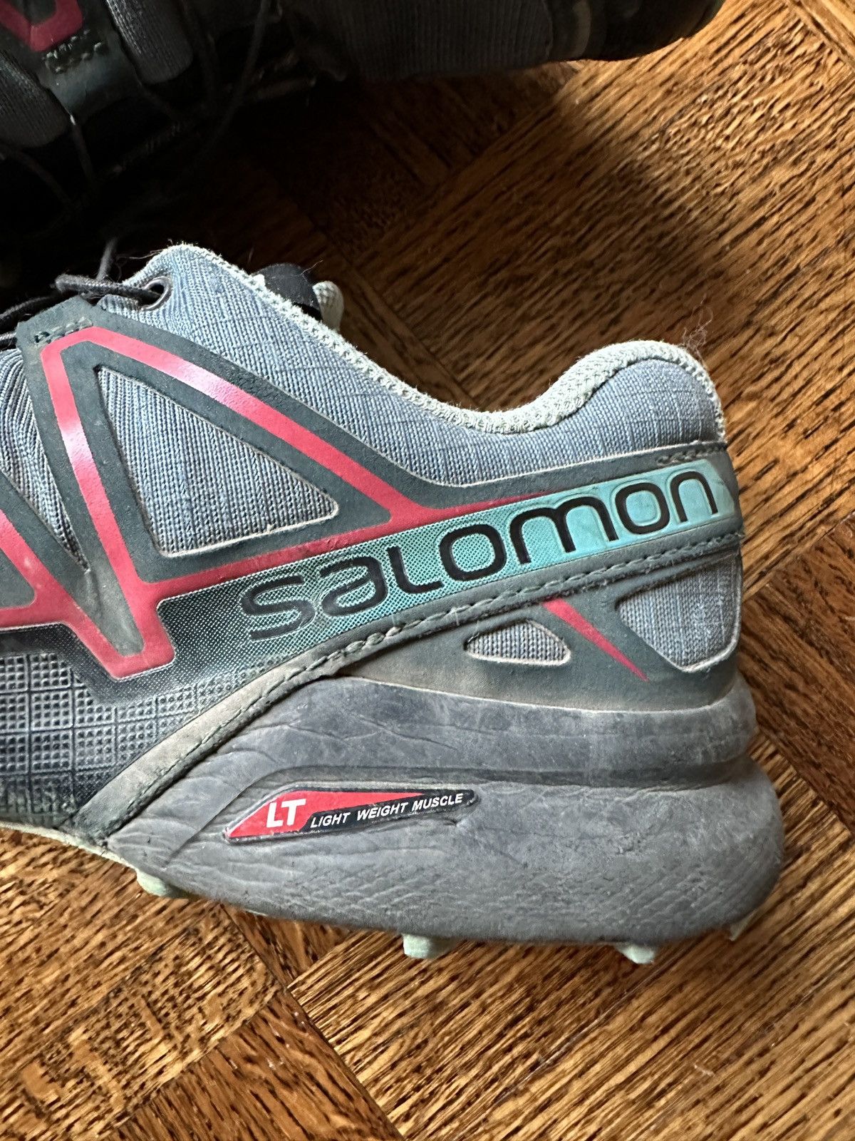 Japanese Brand Salomon Speedcross 4 Hiking Trail Running Shoes Size US 7 / IT 37 - 7 Thumbnail