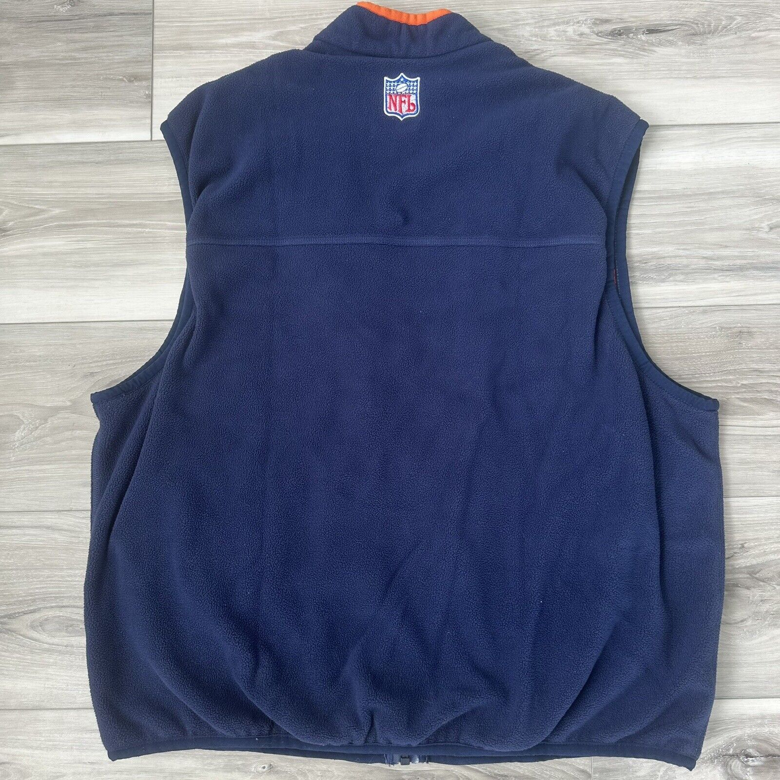 Nike NFL Denver Broncos VTG NIKE Team Fleece Vest Blue Mens Large Size US L / EU 52-54 / 3 - 4 Thumbnail