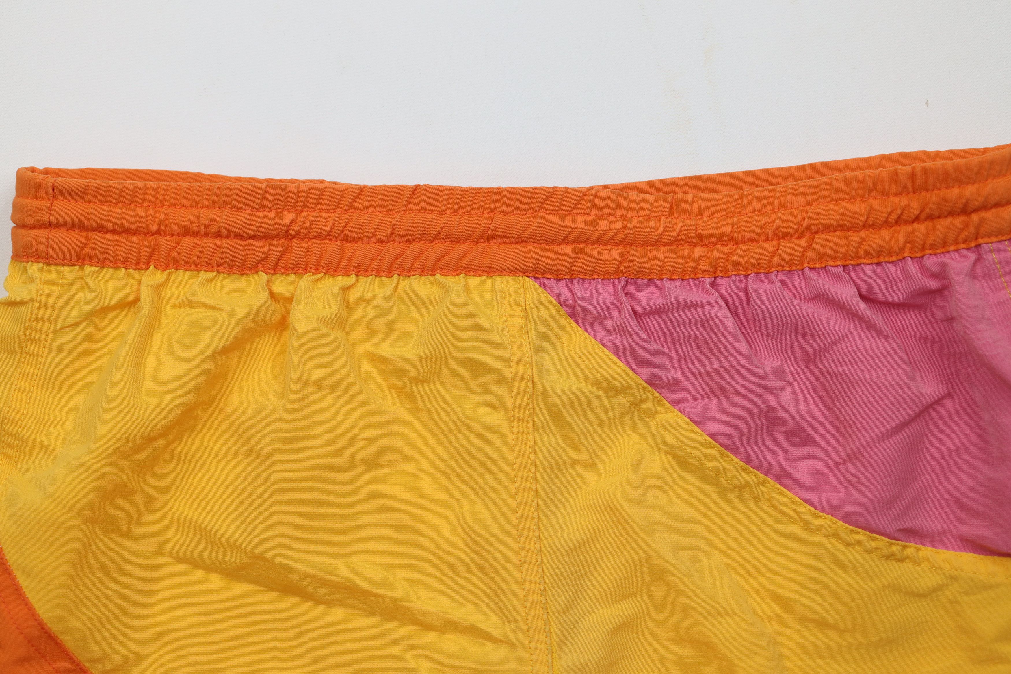 Vintage Vintage 70s 80s Hobie Surfing Block Lined Shorts Swim Trunks Size US 34 / EU 50 - 2 Thumbnail