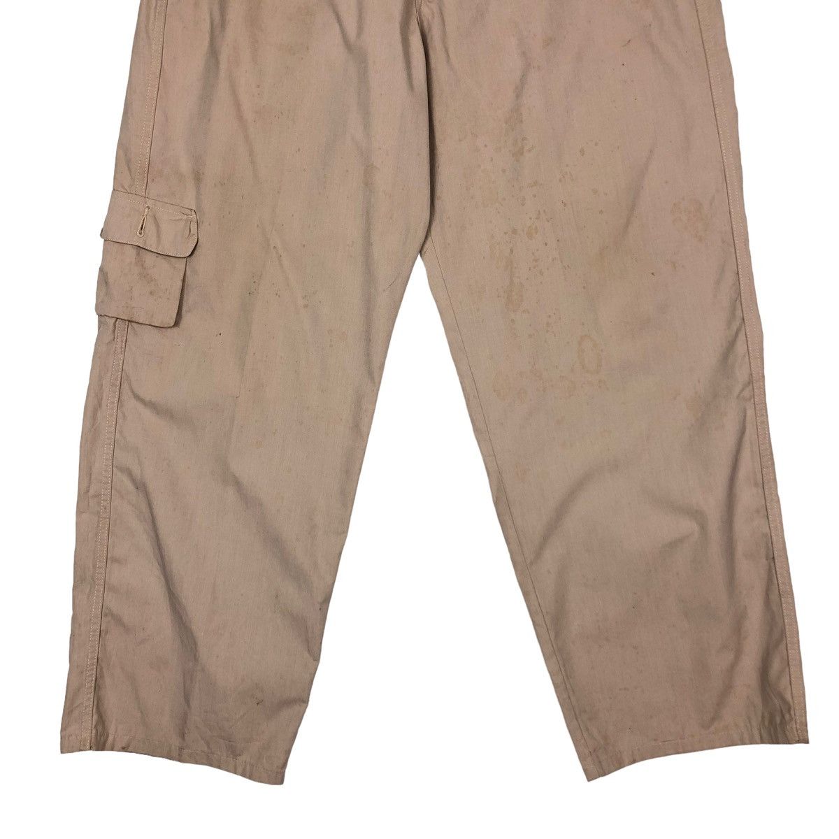 Stussy 🔥VINTAGE STUSSY CARGO PANTS MULTI POCKET BIKER Size US 34 / EU 50 - 5 Thumbnail