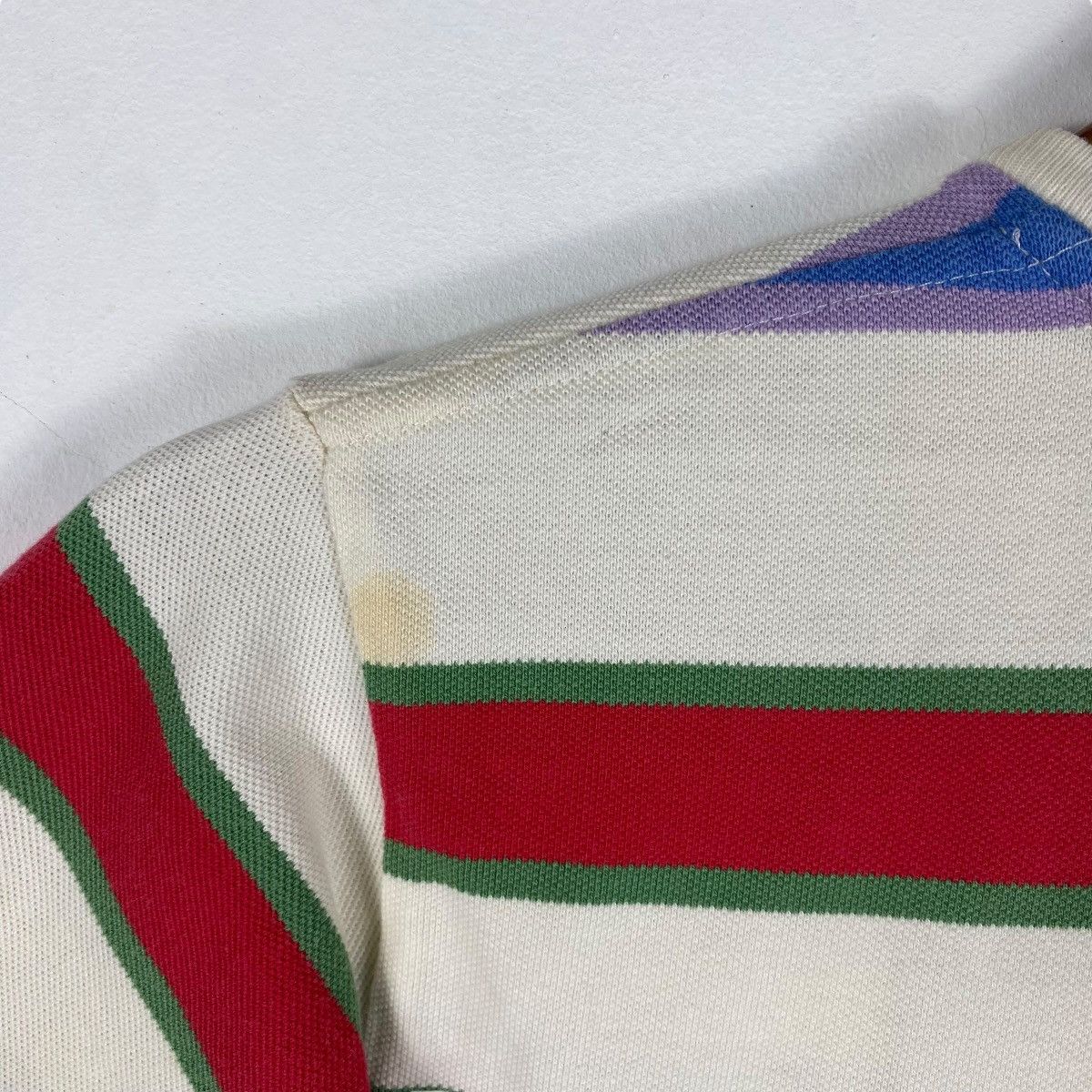 Polo Ralph Lauren × Vintage Vintage 90's POLO RALPH LAUREN Small Pony Striped Tee Shirt Size US S / EU 44-46 / 1 - 6 Thumbnail