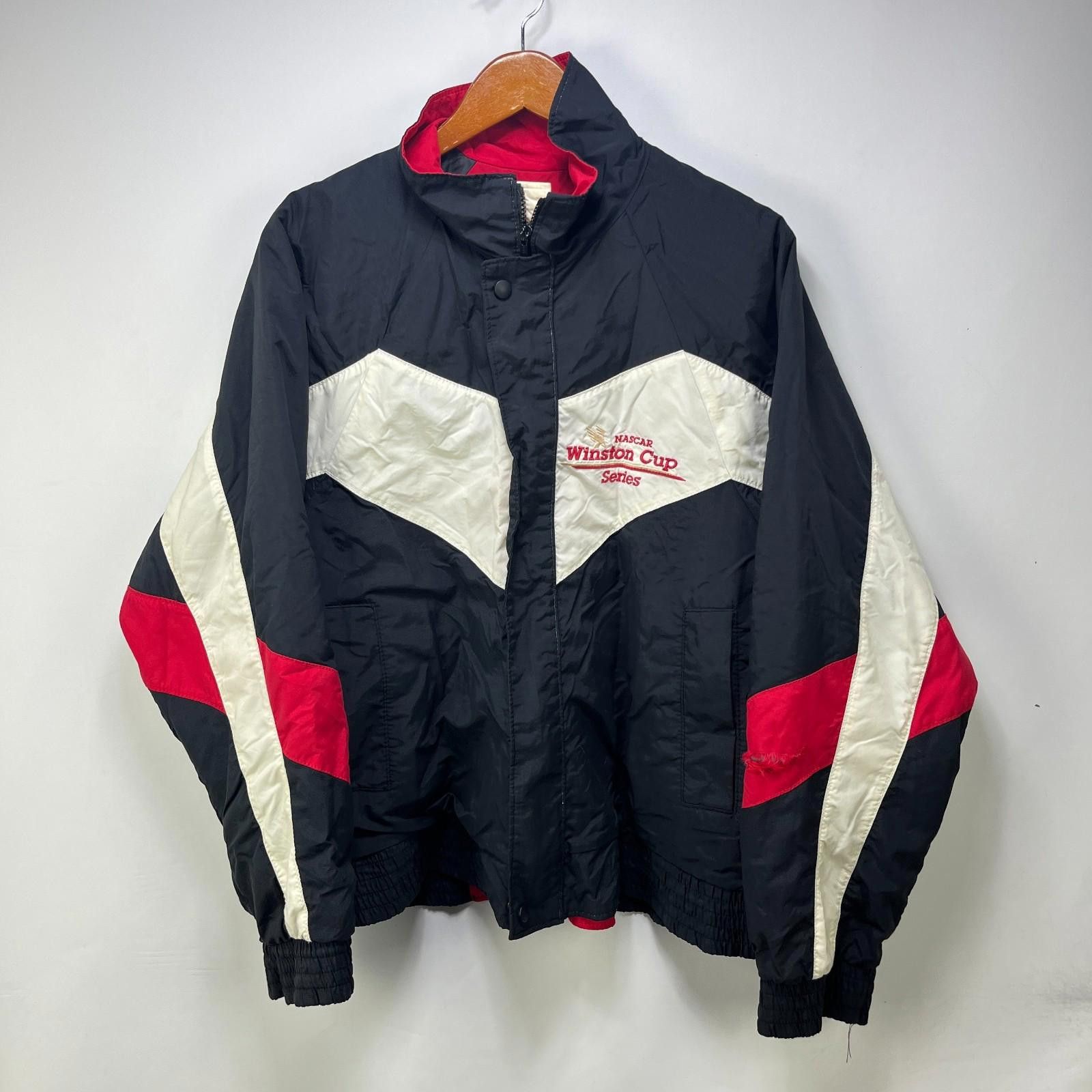 NASCAR Vintage 90s NASCAR Winston Cup Racing Jacket Medium Size US M / EU 48-50 / 2 - 1 Thumbnail