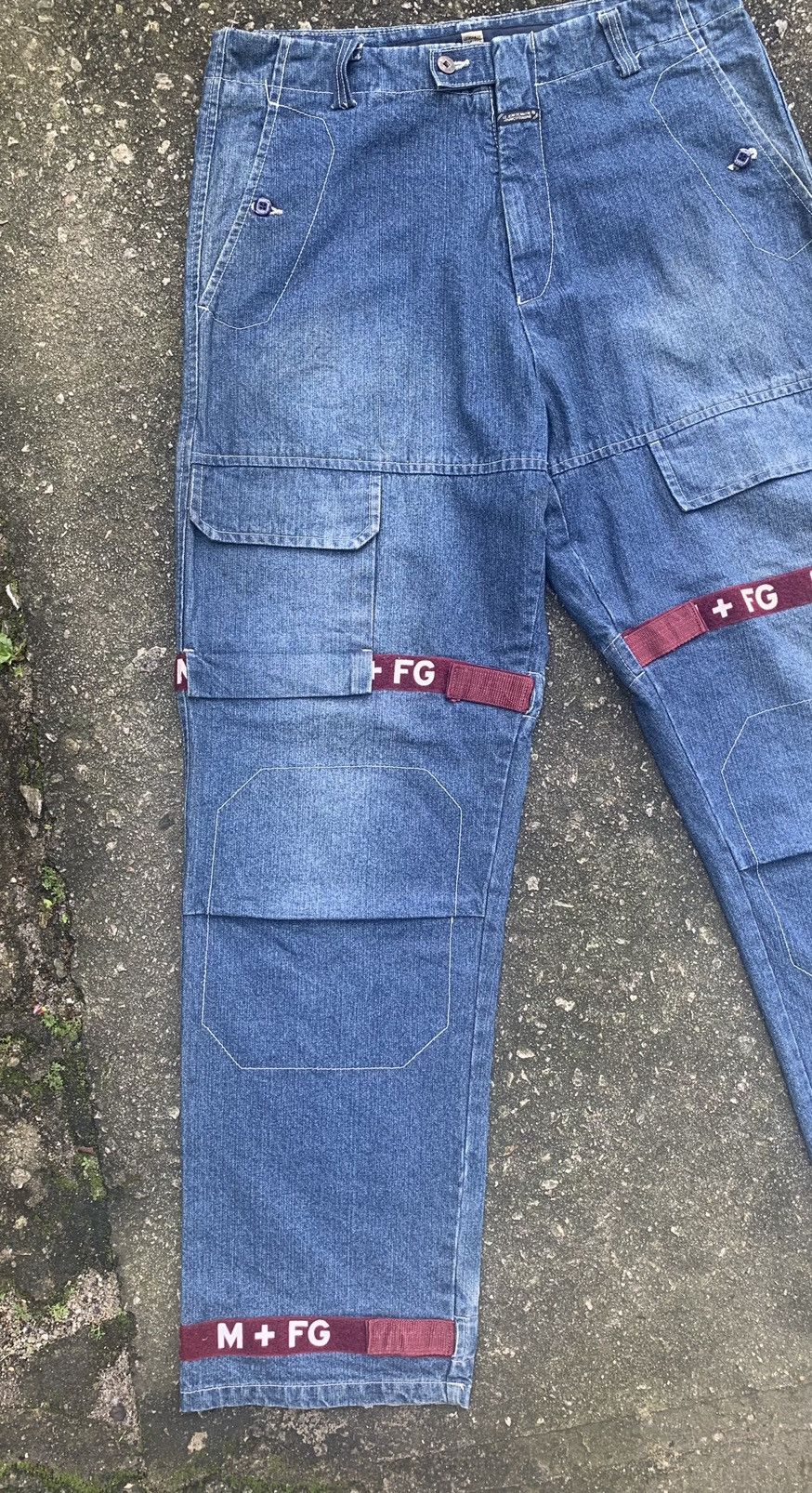 Marithe + Francois Girbaud Le Jean De Marithe Francois Girbaud Reconstructed Pant Size US 35 - 9 Thumbnail