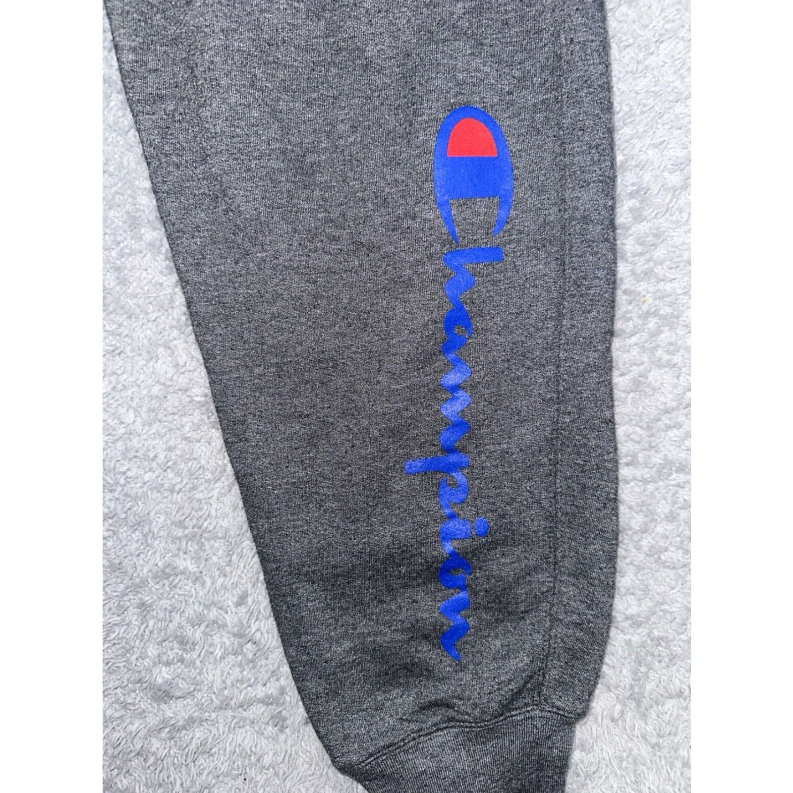 Champion Champion Sweatpants Women's 1X Jogger Graphic Embroidered Logo Gray, Pockets, Drawstring, Athletic, Regular Fit, All Seasons Size 40" / US 18 - 3 Thumbnail