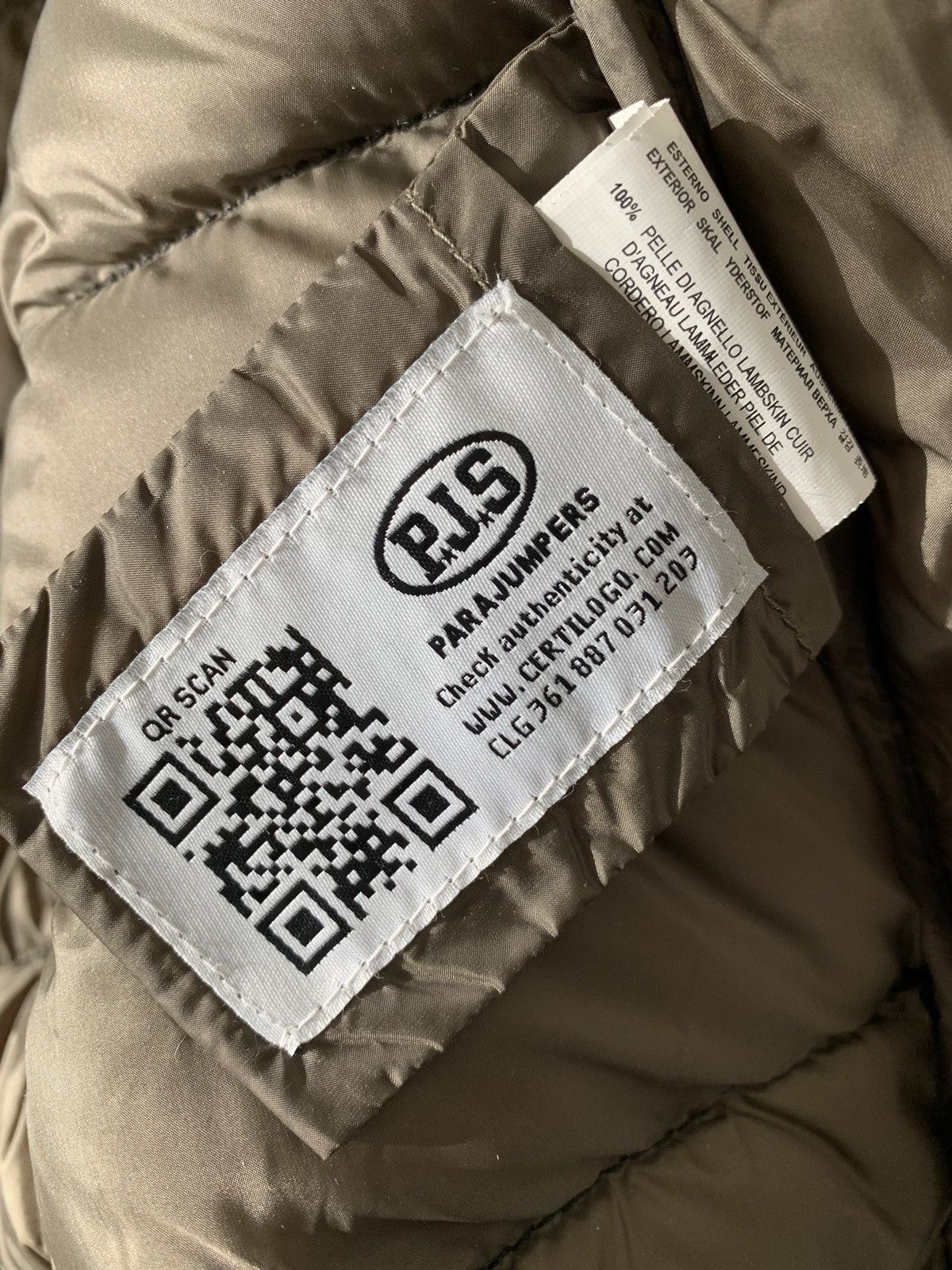 Parajumpers BNWT Ernie Puffer Jacket Size US L / EU 52-54 / 3 - 7 Thumbnail