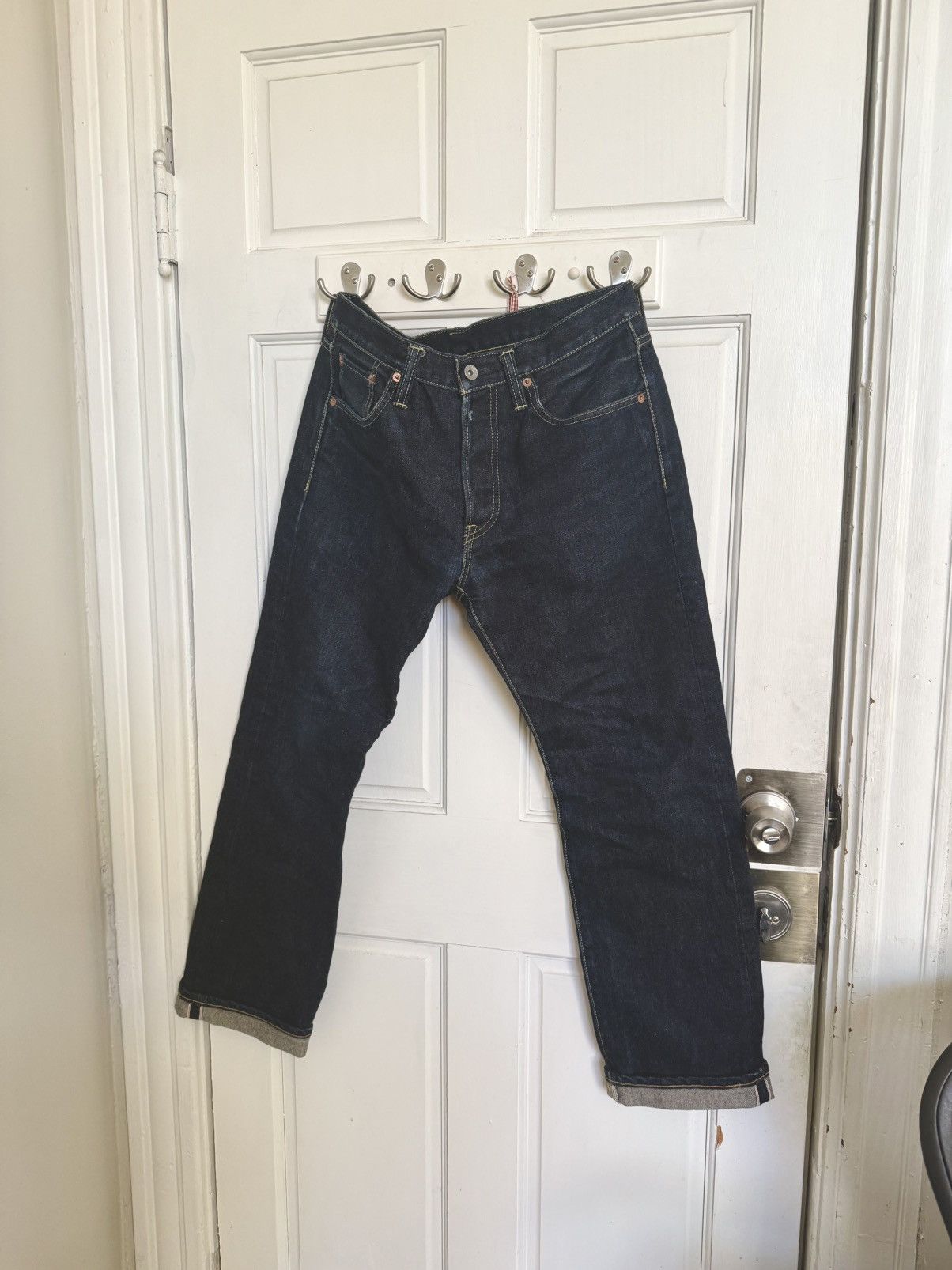 Iron Heart Iron Heart 666 14 Oz. Raw Denim Size US 33 - 1 Thumbnail