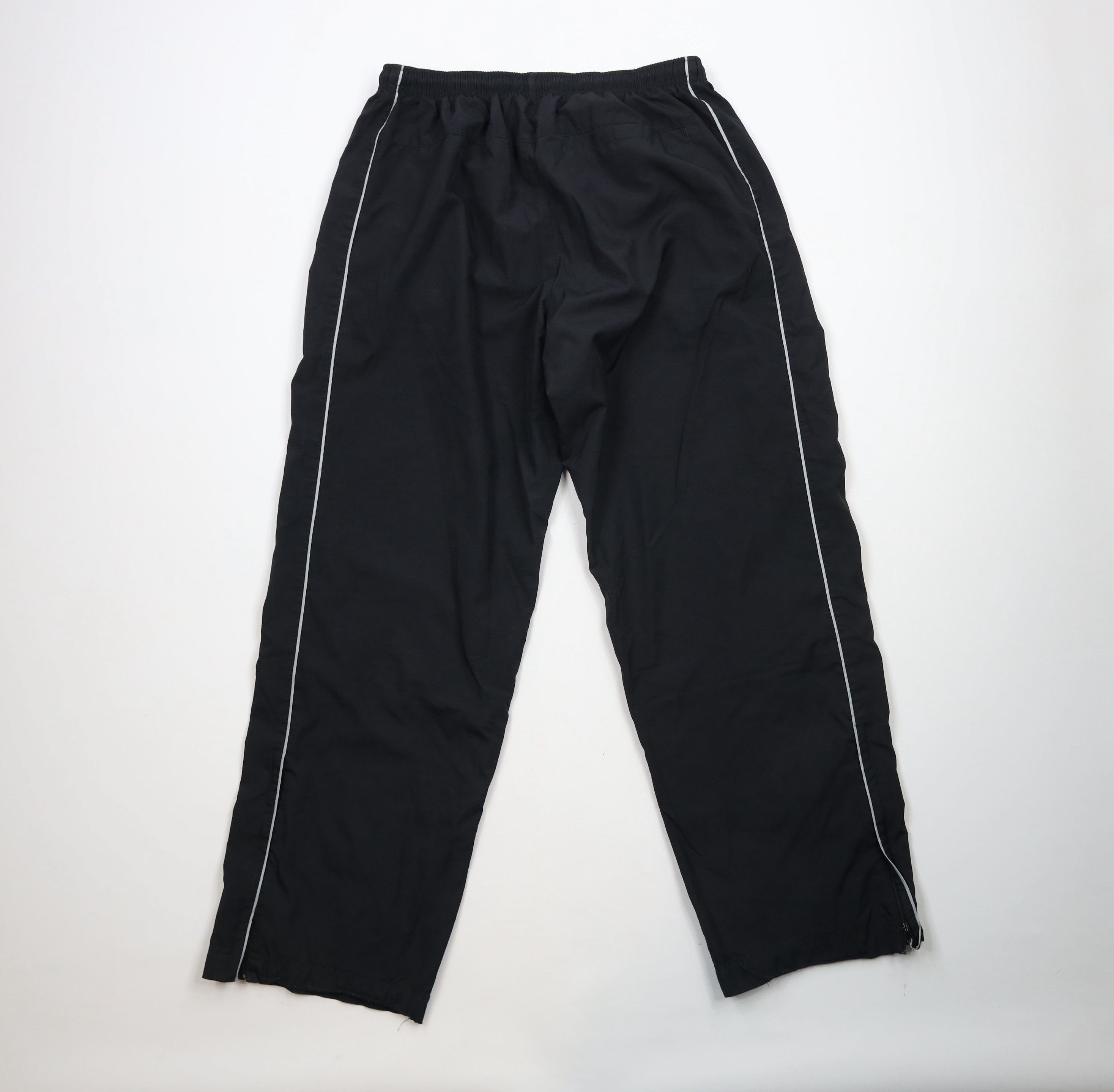 Nike × Vintage Vintage 90s Y2K Nike Travis Scott Mini Swoosh Wide Leg Pants Size US 36 / EU 52 - 12 Thumbnail