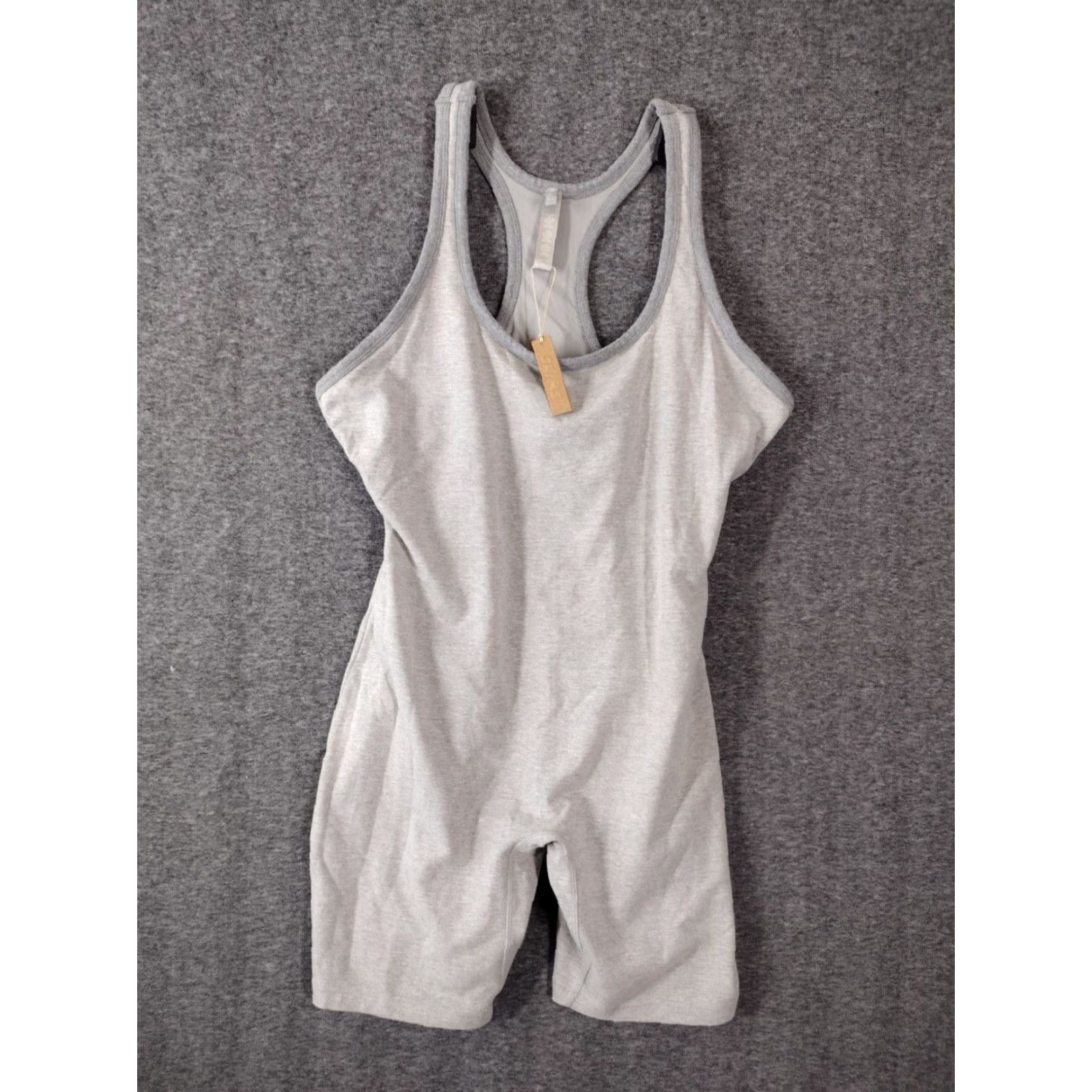 SKIMS SKIMS Women's Bodysuit Outdoor Mid Thigh Heather Grey 4XL AP-BSS-0844 Size XXL / US 16-18 / IT 52-54 - 2 Thumbnail