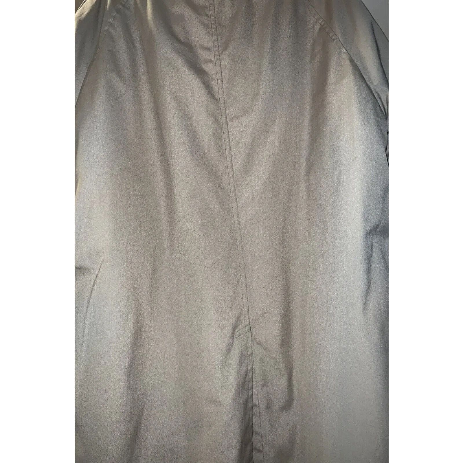 London Fog Vintage London Fog Lined Textured Polyester Trench Womens 16 Size XXL / US 16-18 / IT 52-54 - 6 Thumbnail