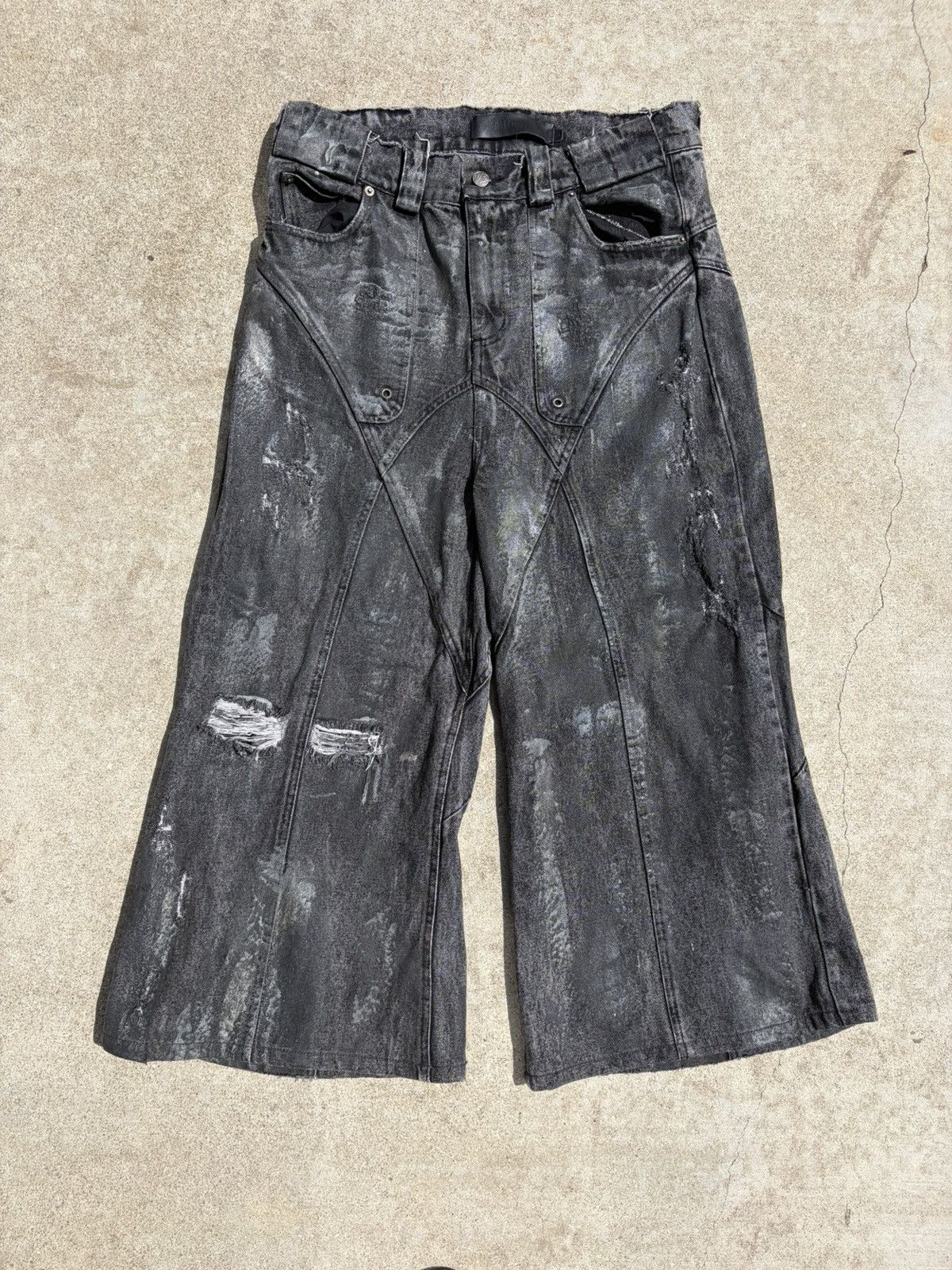 Japanese Brand × No Faith Studios BLACK ARTISANAL DUNE DENIM | Grailed