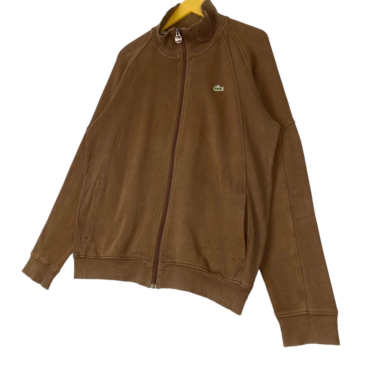 Lacoste × Vintage Vintage 80s Lacoste Embroidered Full Zip Turtleneck Size L Size US L / EU 52-54 / 3 - 2 Thumbnail
