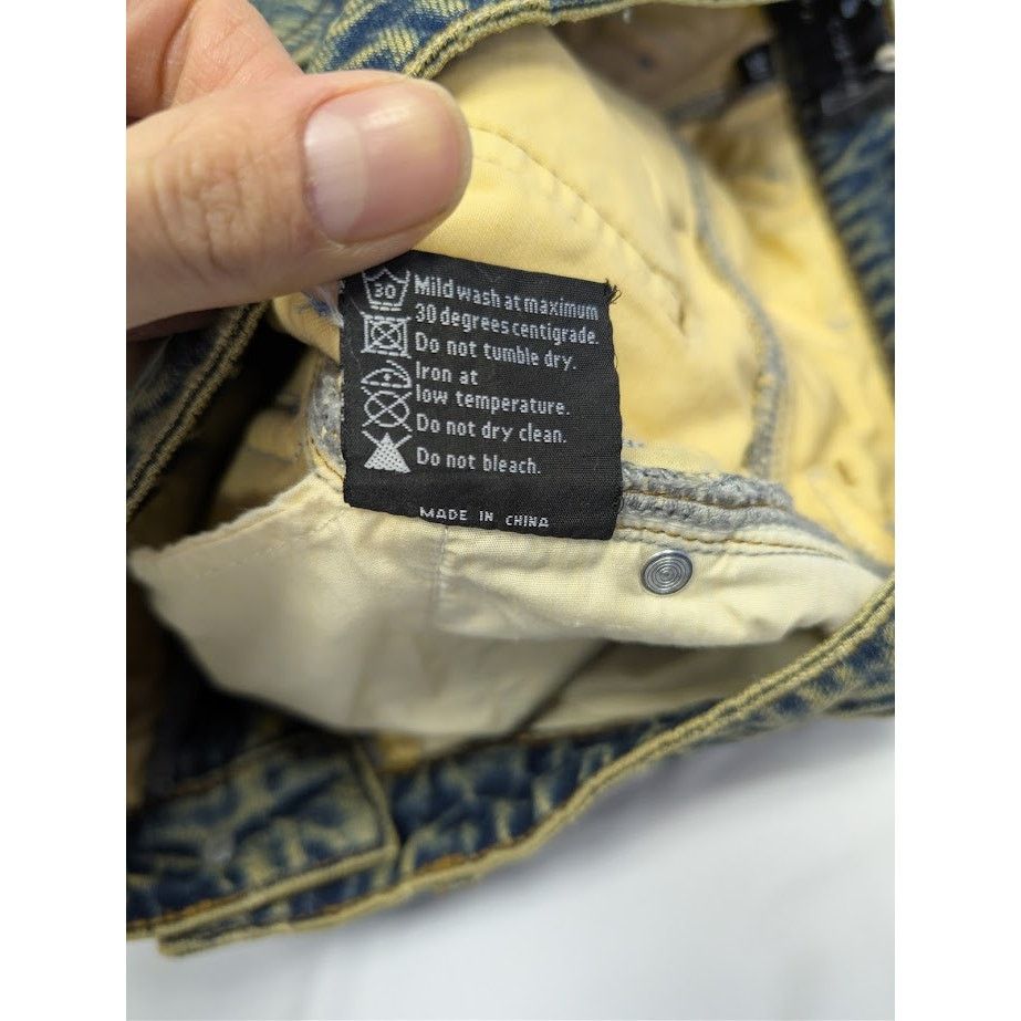 Who Decides War o1rshd1 Thread Plate Denim Jeans in Denim Size US 30 / EU 46 - 20 Thumbnail