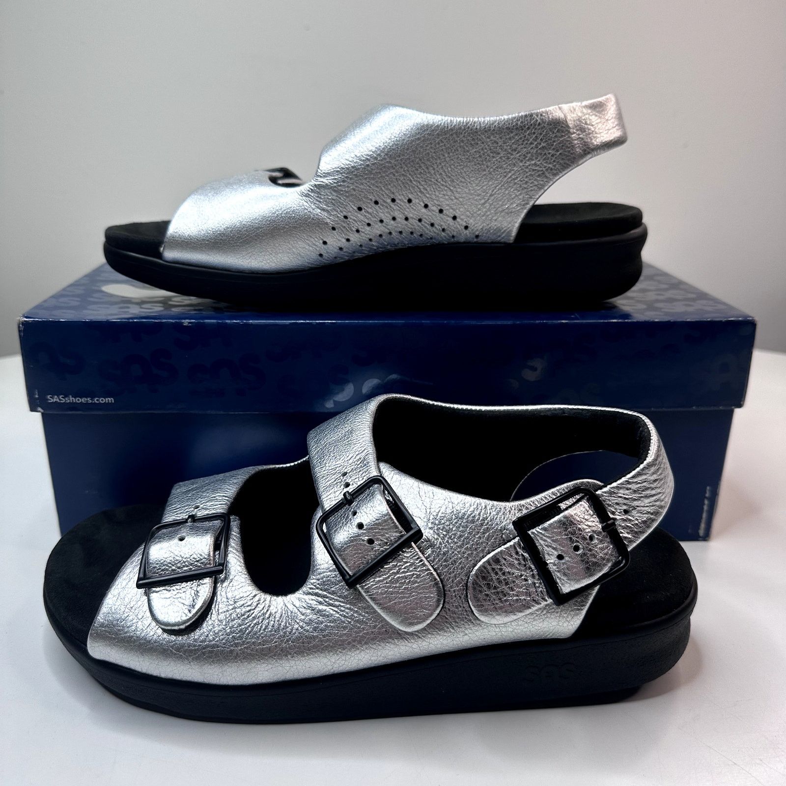 SAS SAS Women's Relaxed Moonbeam Walking Sandal 8W Size US 8 / IT 38 - 4 Thumbnail