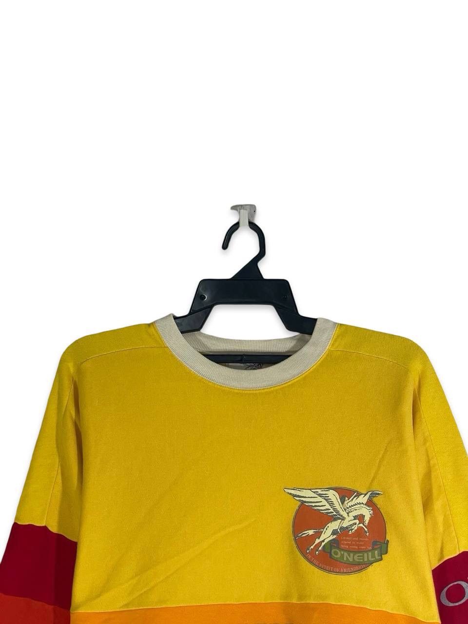 O'Neill Vintage 90s oneil surfing brand surfer pegasus sweatshirt L Size US L / EU 52-54 / 3 - 2 Thumbnail