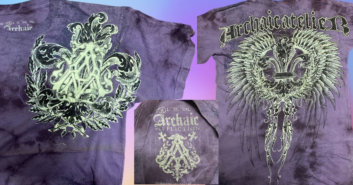 Affliction Affliction Vintage Y2K Archaicatelist T-Shirt Size US M / EU 48-50 / 2 - 1 Preview