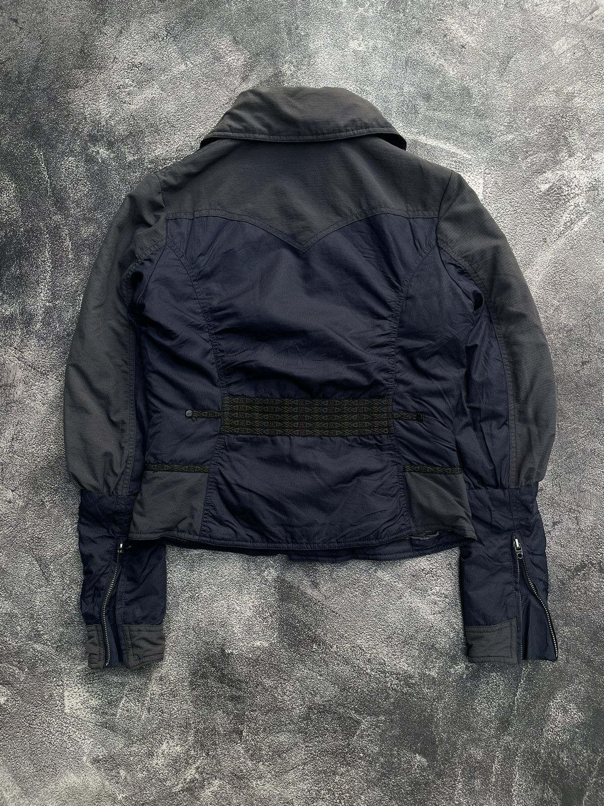 Diesel Diesel Assymetrical Punk Style Nylon Jacket Size S / US 4 / IT 40 - 5 Thumbnail