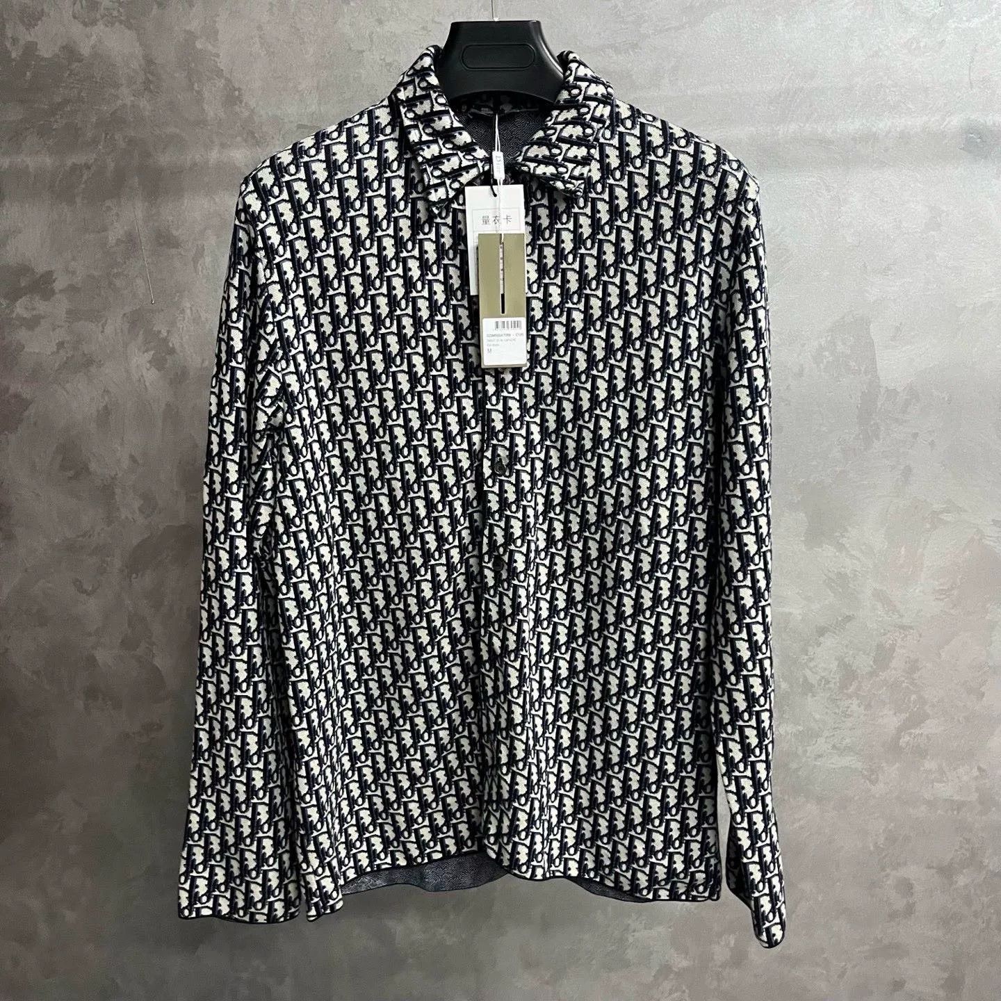 Dior Dior Retro Printed Blue Shirt m Men Size US M / EU 48-50 / 2 - 1 Thumbnail