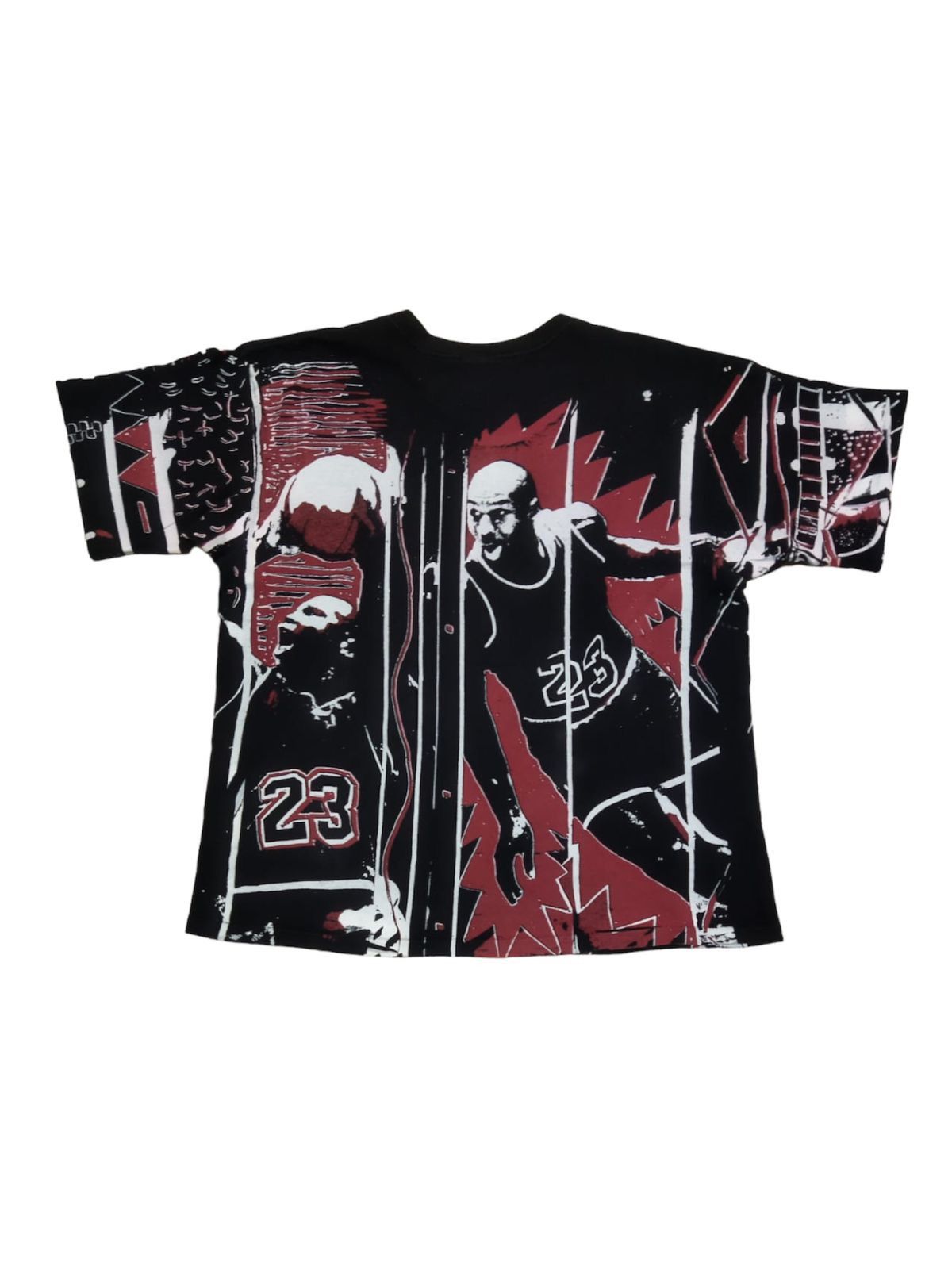 NBA × Nike × Vintage Vintage Nike Michael Jordan all over print T-shirt Size US L / EU 52-54 / 3 - 2 Thumbnail