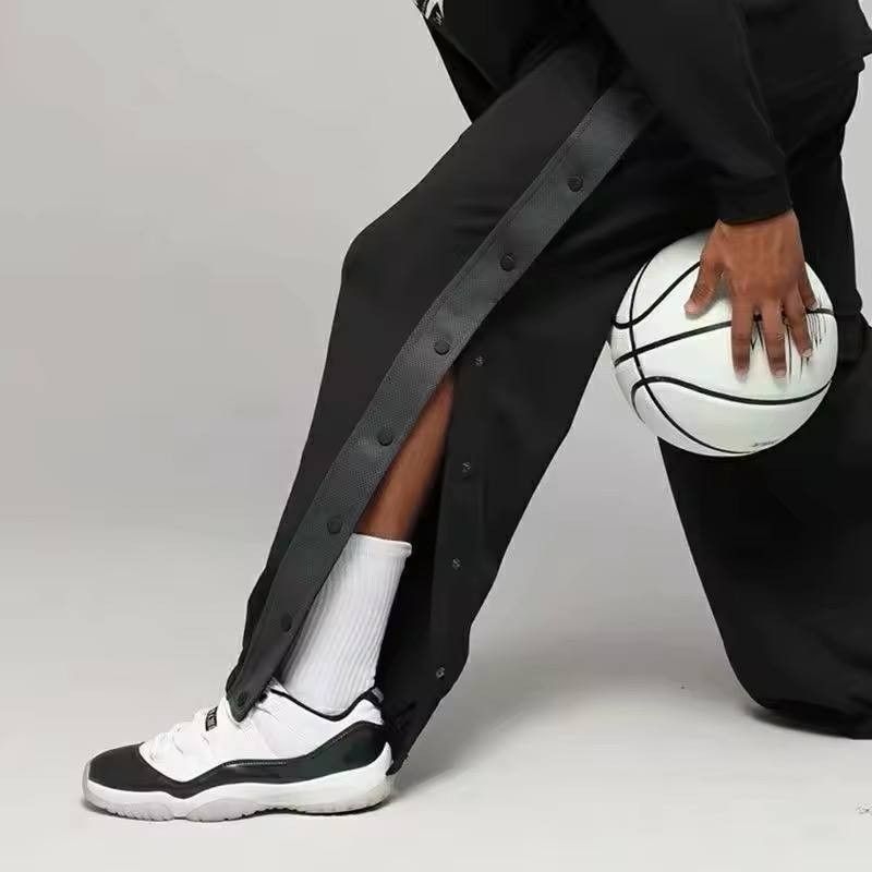 Japanese Brand × Vintage Sporty loose pants with buttons Size US 36 / EU 52 - 1 Thumbnail
