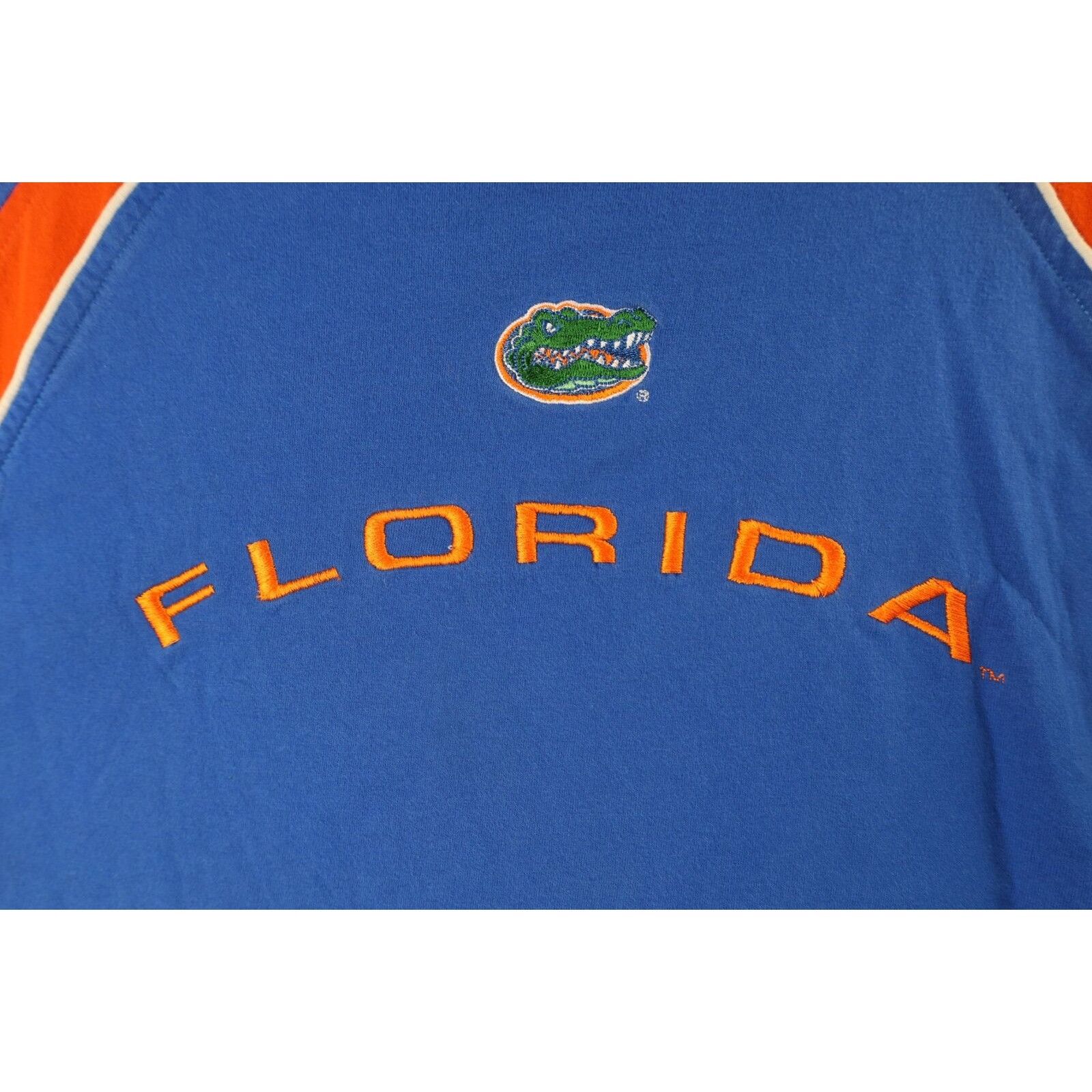 Vintage Vintage 90s Faded Spell Out University of Florida T-Shirt Size US XL / EU 56 / 4 - 4 Thumbnail