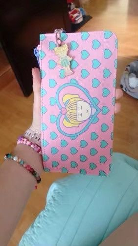 Japanese Brand × Vintage Pink long Wallet coin Size ONE SIZE - 6 Thumbnail