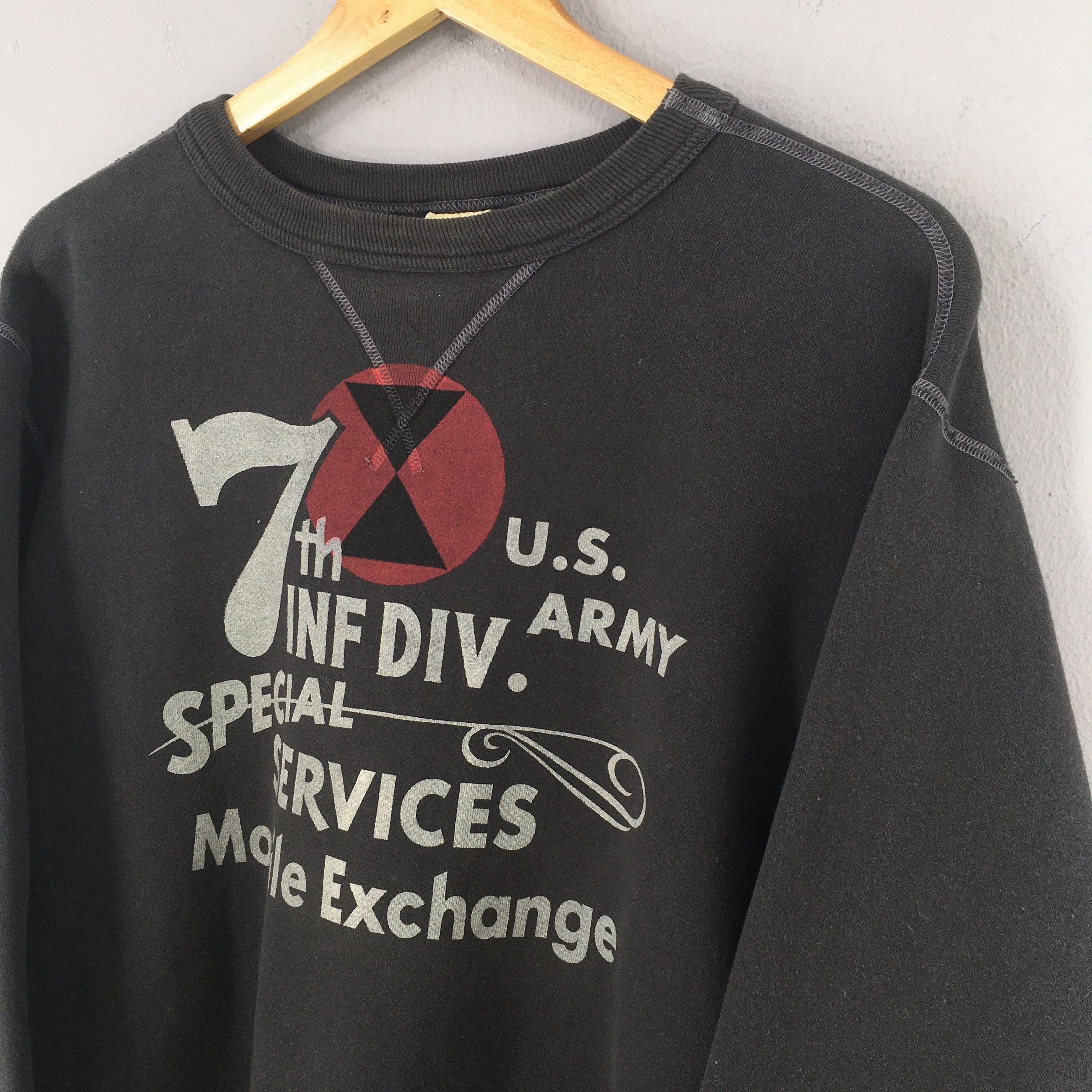 Buzz Rickson's × Vintage Vintage Buzz Rickson U.S Army Sweatshirt Medium Size US M / EU 48-50 / 2 - 3 Thumbnail