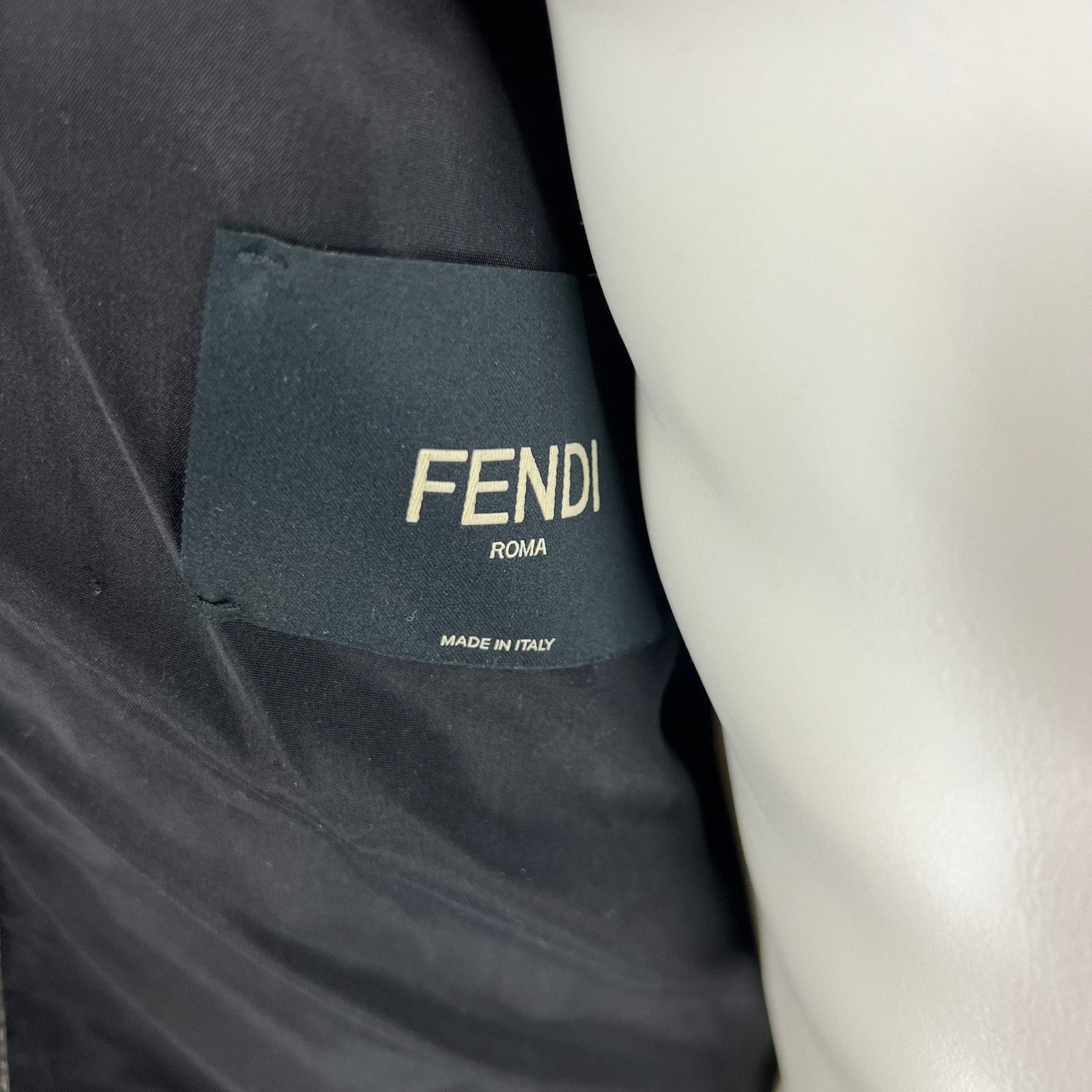 Fendi Lamb Deer Leather Snakeskin Studded Allover Monster Size US S / EU 44-46 / 1 - 12 Thumbnail