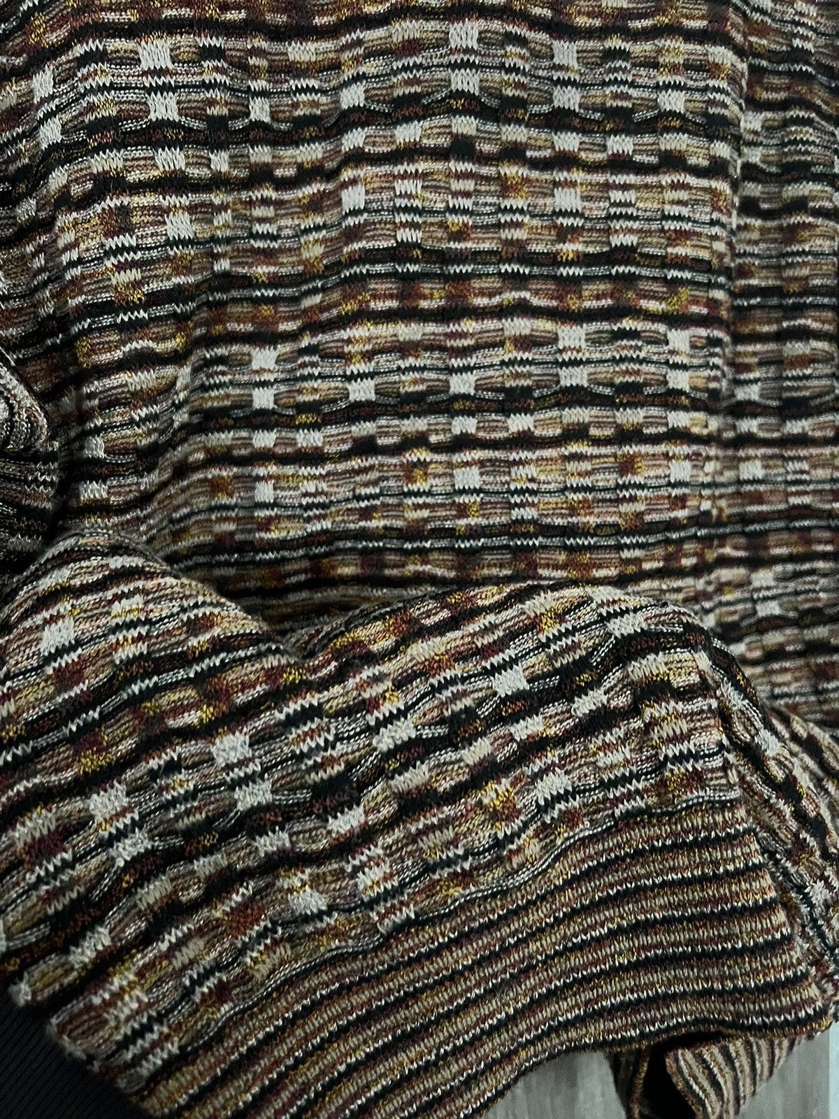 Missoni × Vintage Missoni sport cardigan 46L knit retro Size 46L - 9 Thumbnail