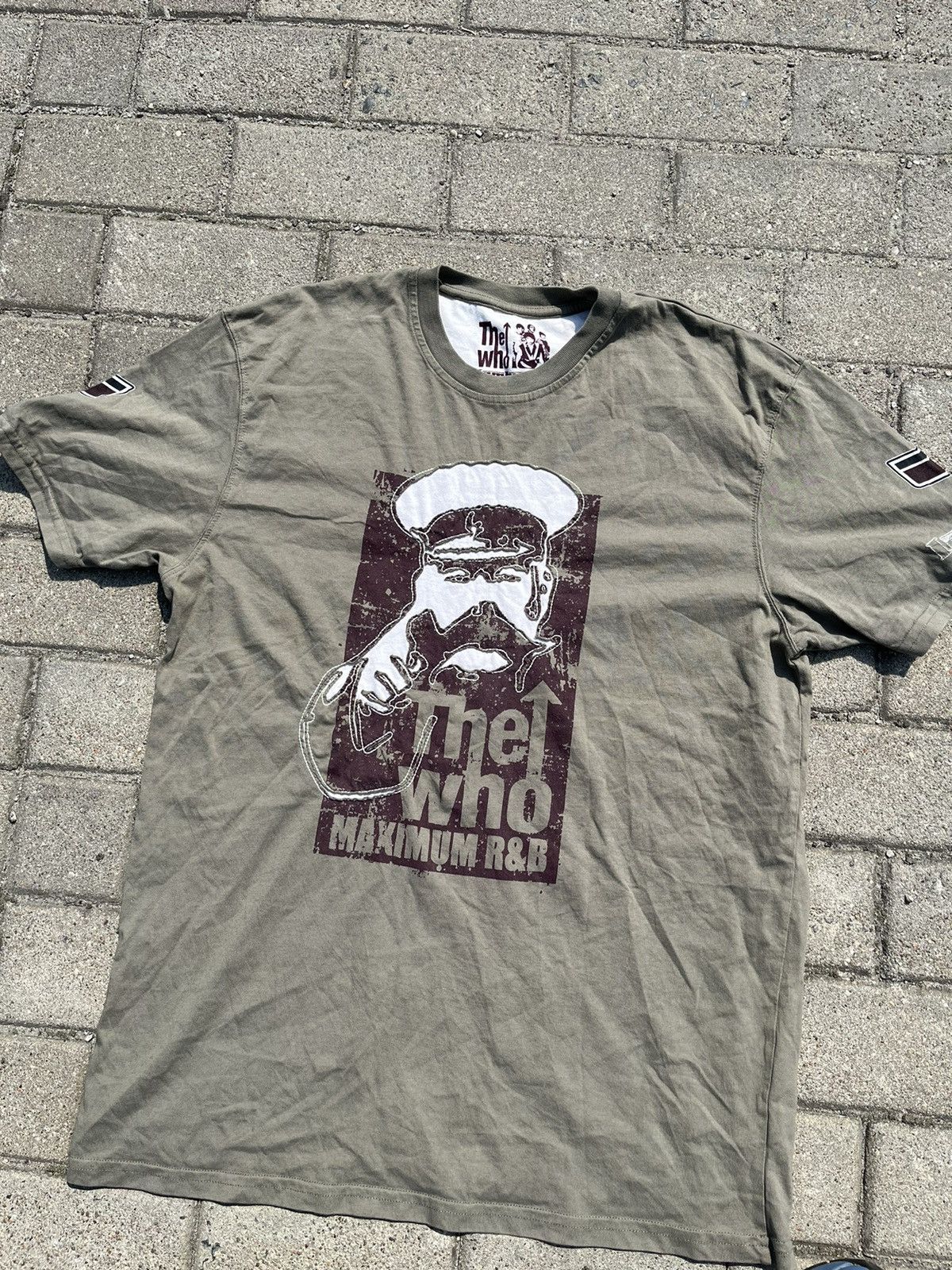 Band Tees × Vintage The Who x Lambretta vintage t shirt rare rock merch Size US L / EU 52-54 / 3 - 2 Thumbnail