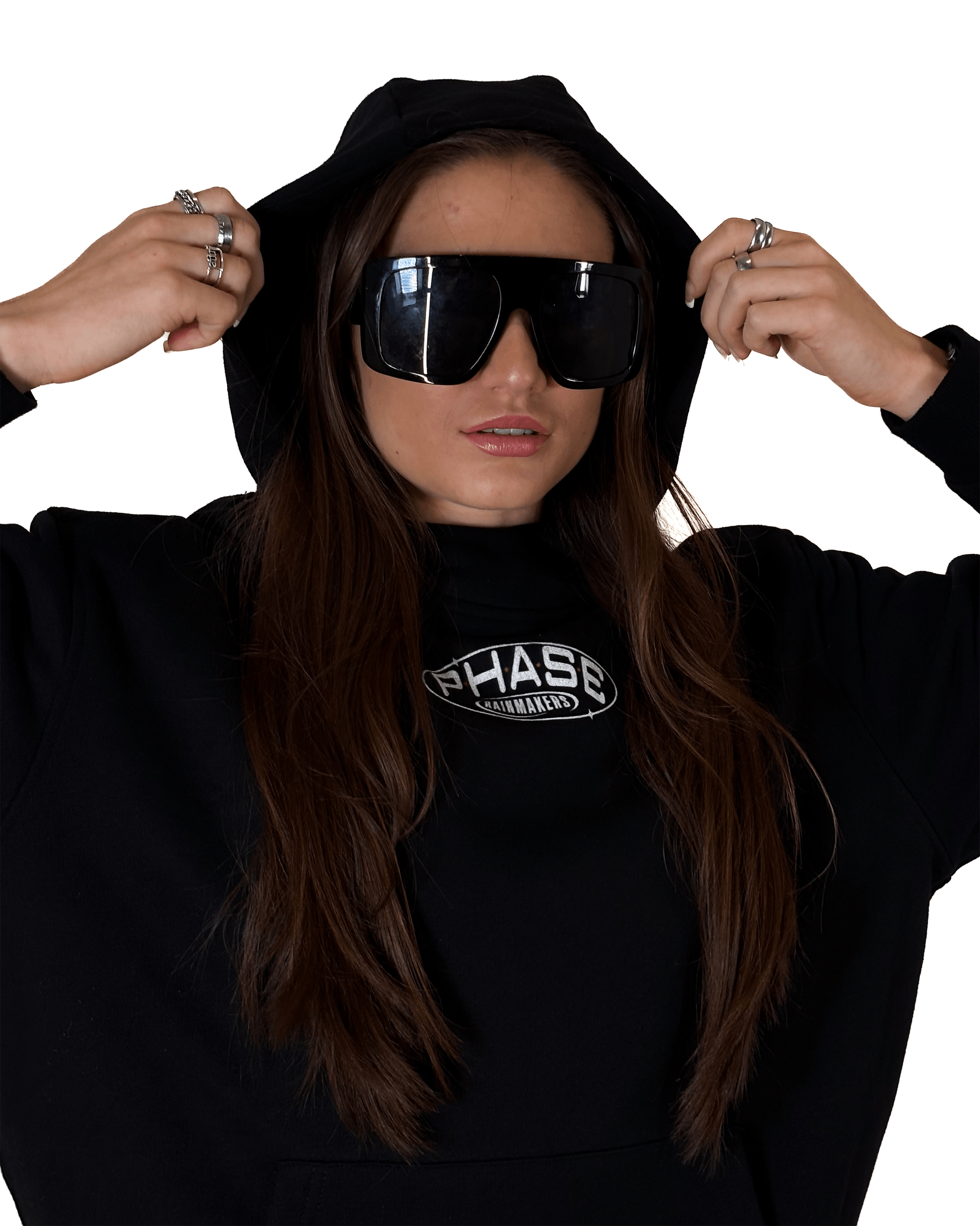 PHASE Garments Rainmakers Black Pullover Sweatshirt Size Medium Size US M / EU 48-50 / 2 - 4 Thumbnail