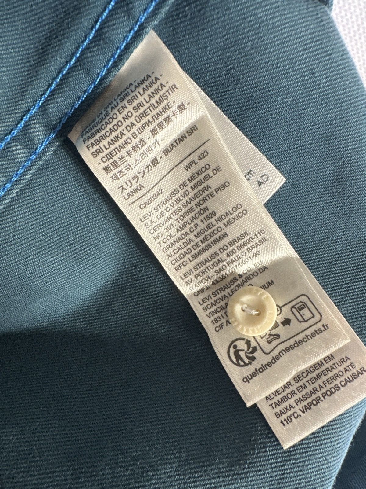 Levi's Levi’s Classic Worker Workwear Shirt Size US L / EU 52-54 / 3 - 10 Thumbnail