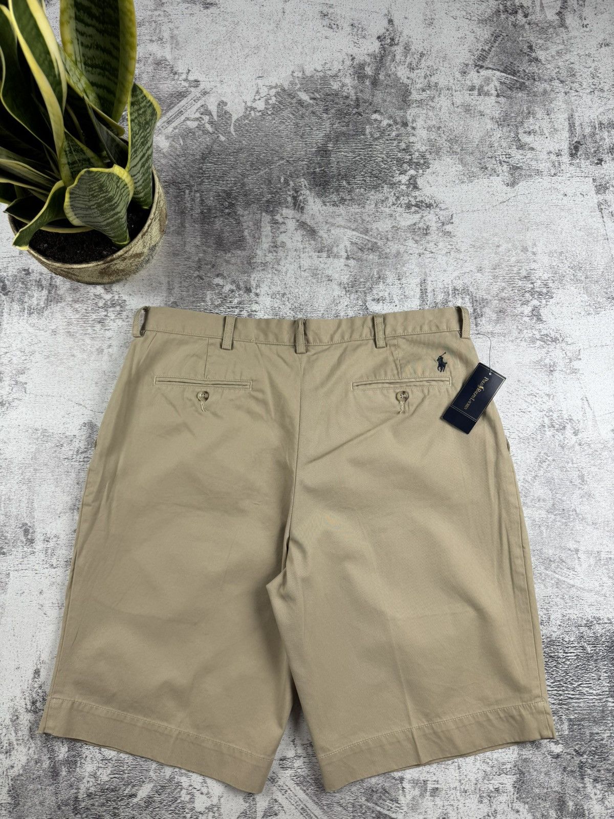 Polo Ralph Lauren NEW Polo Ralph Lauren Chino Shorts 36 Tan Relaxed Fit Basic Size US 36 / EU 52 - 5 Thumbnail