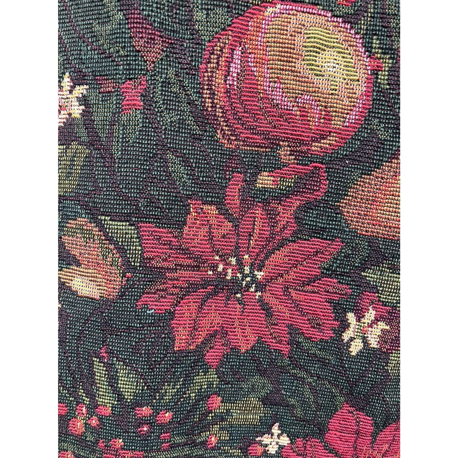 Vintage Vintage The Tog Shop Jacket New Christmas Tapestry Sz Large Poinsettia Grandma Size L / US 10 / IT 46 - 5 Thumbnail