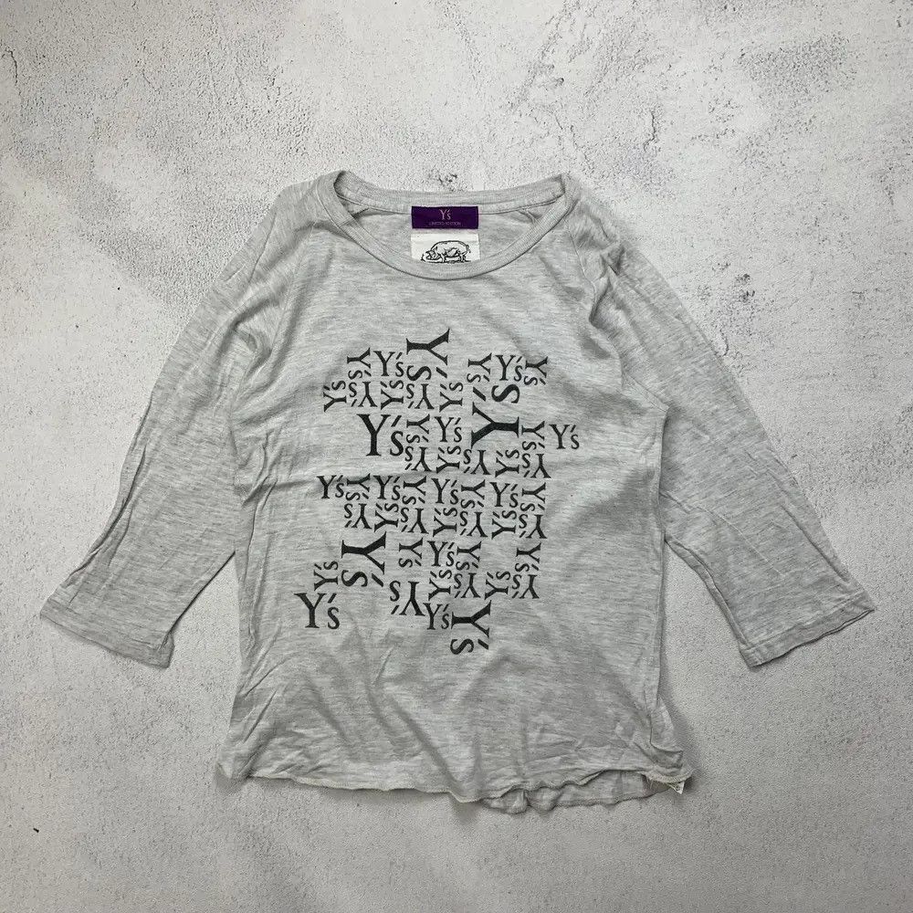 Yohji Yamamoto Y’s Limited Edition Longsleeve Tshirt Size S / US 4 / IT 40 - 1 Thumbnail
