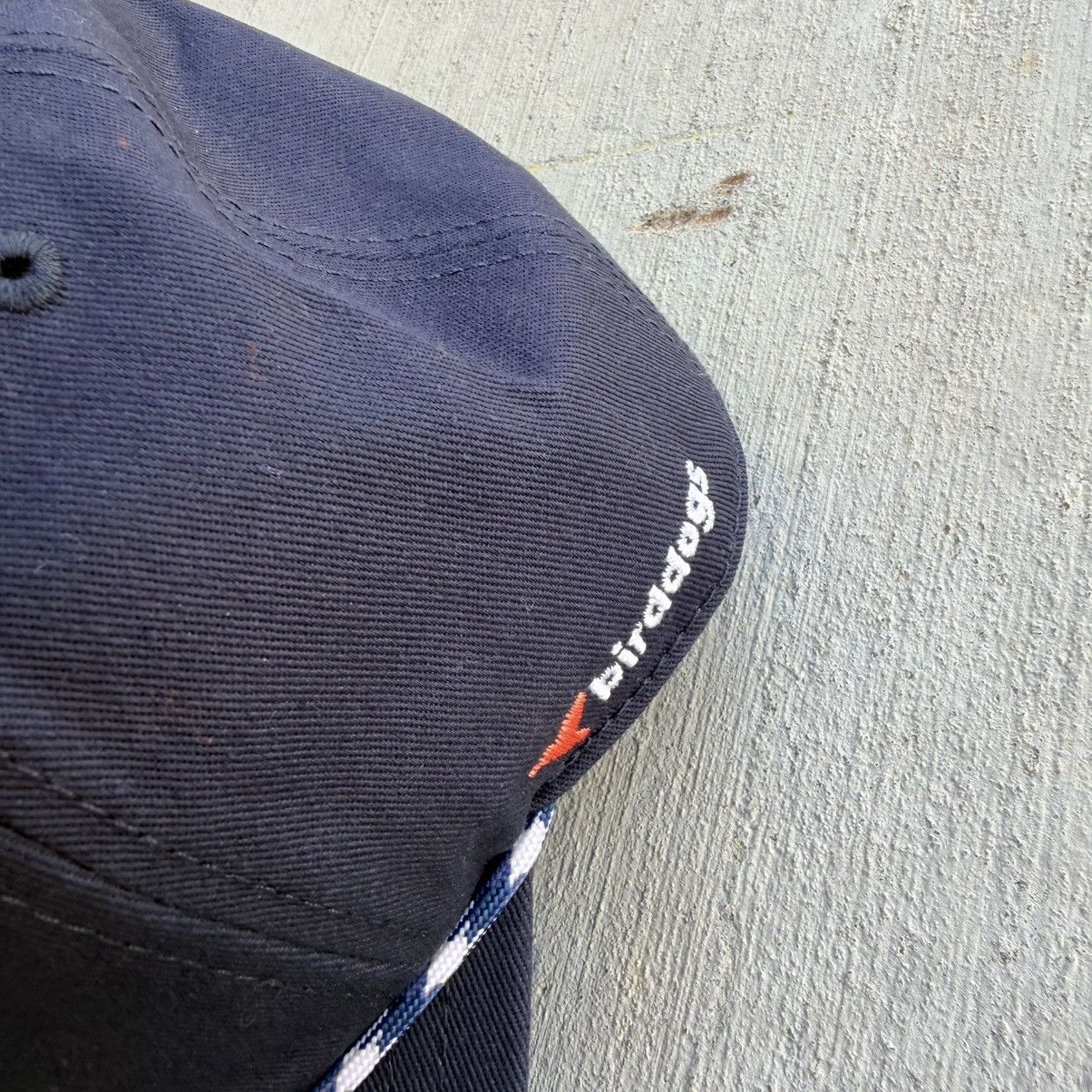 Birddogs Birddogs Navy Blue Rope Hat Adjustable Snapback Embroidered Size ONE SIZE - 2 Thumbnail