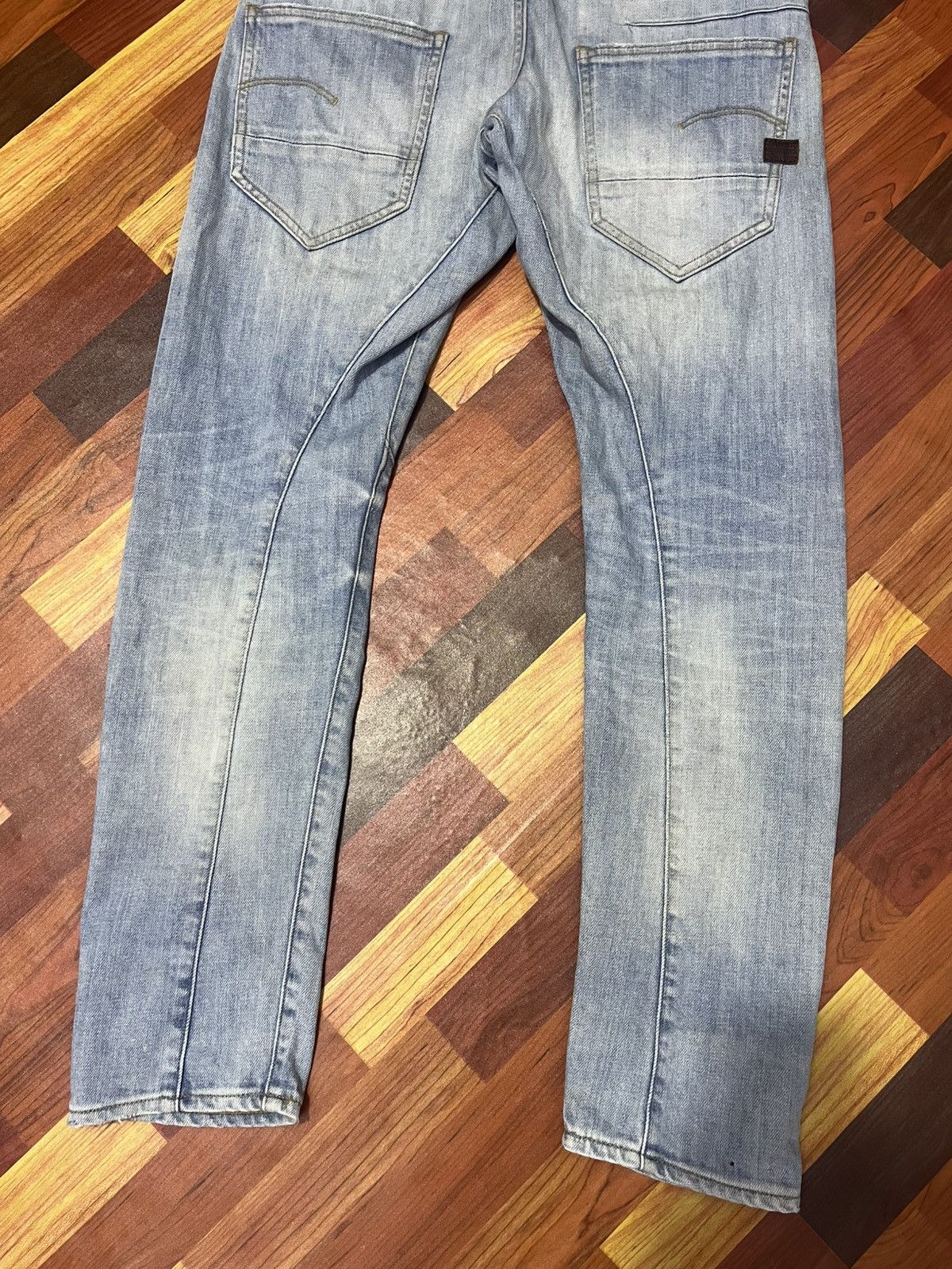 G-Star G Star RAW D Staq 3D Skinny Biker Jeans Size US 31 - 11 Thumbnail