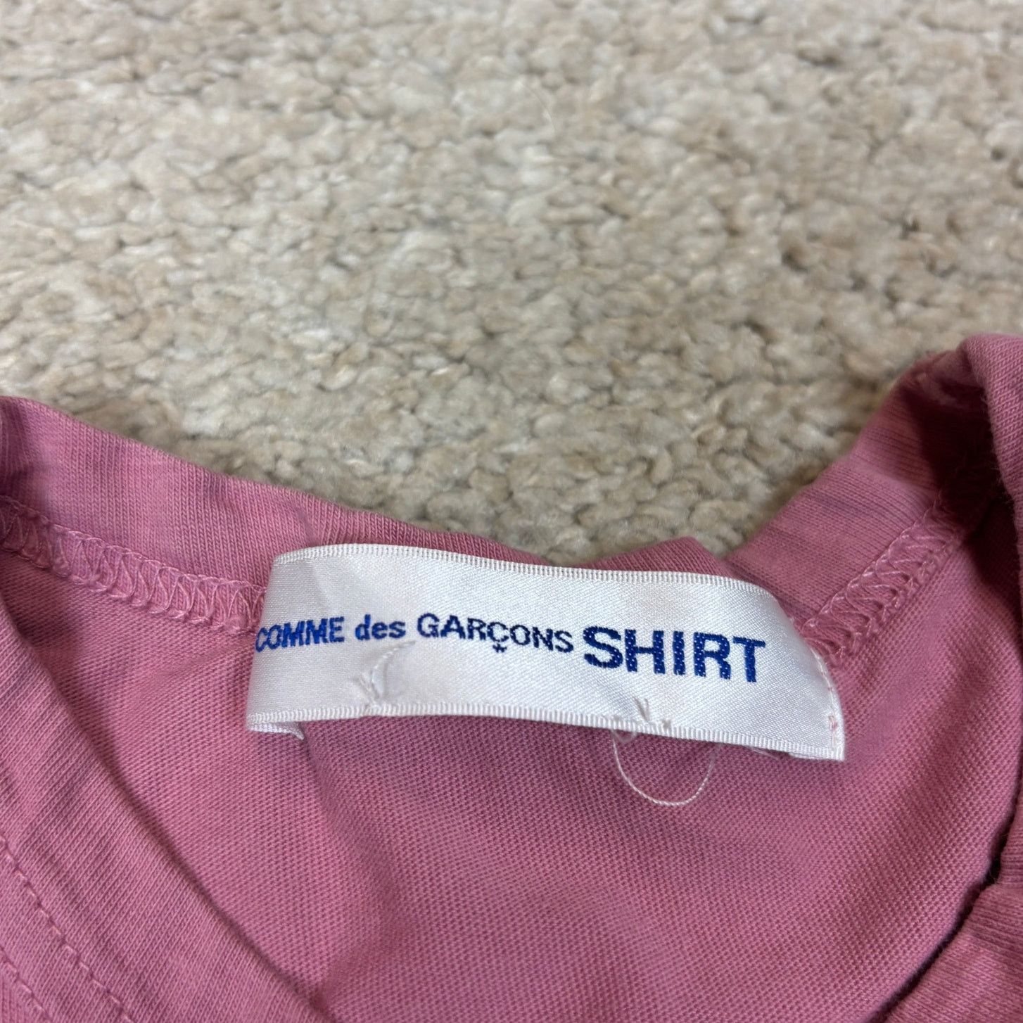 Comme des Garcons Comme des Garcons Shirt Logo Short Sleeve Tee Women's Large Size L / US 10 / IT 46 - 6 Thumbnail
