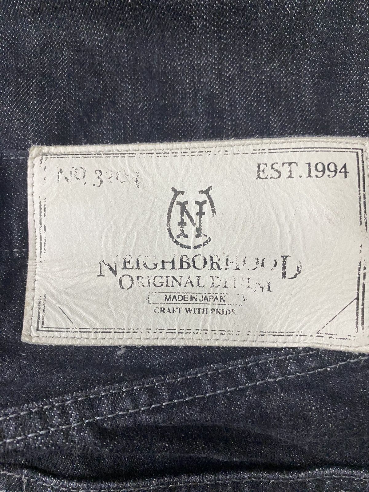 Neighborhood Neighborhood - 14oz Rigid Basic Denim selvedge pants Size US 34 / EU 50 - 6 Thumbnail